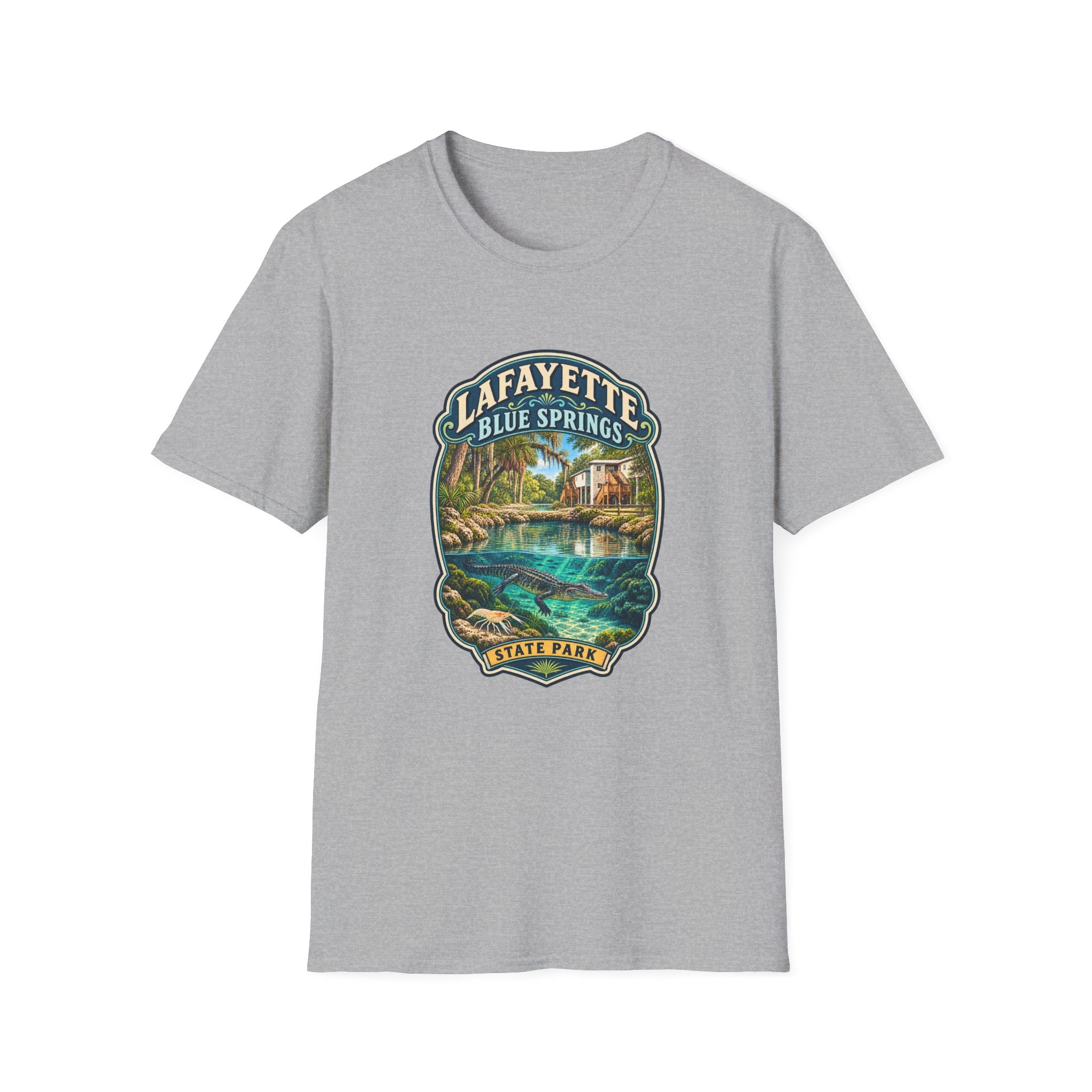 Lafayette Blue Springs- Retro Tee