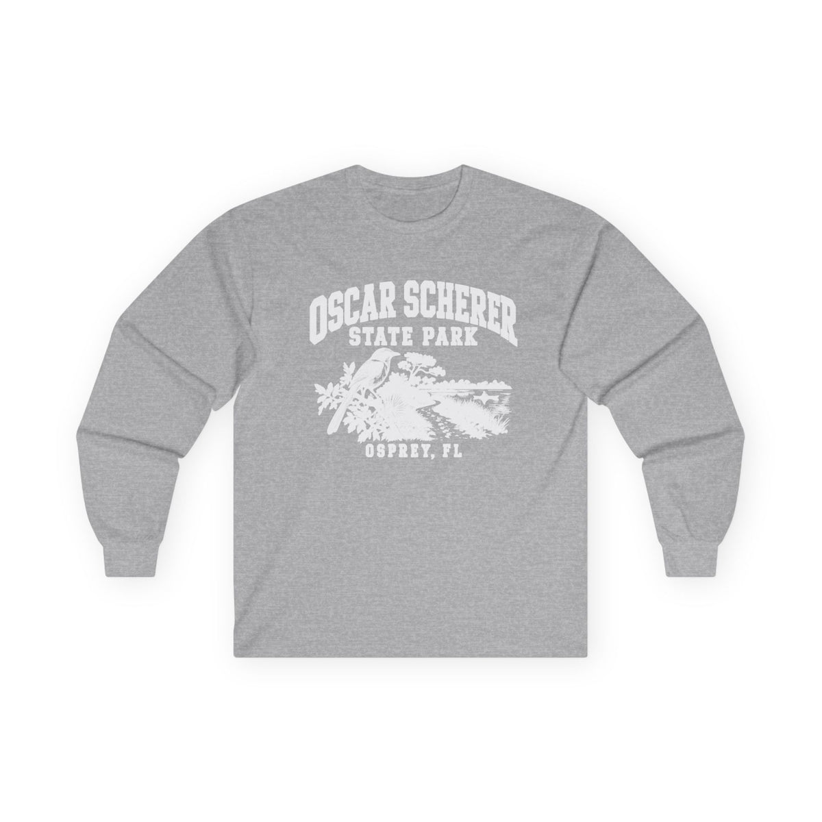 Oscar Scherer State Park Osprey Florida- Long Sleeve Tee