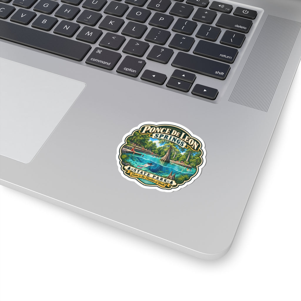 Ponce de Leon Springs State Park Sticker — Vintage Travel Outdoor Decal