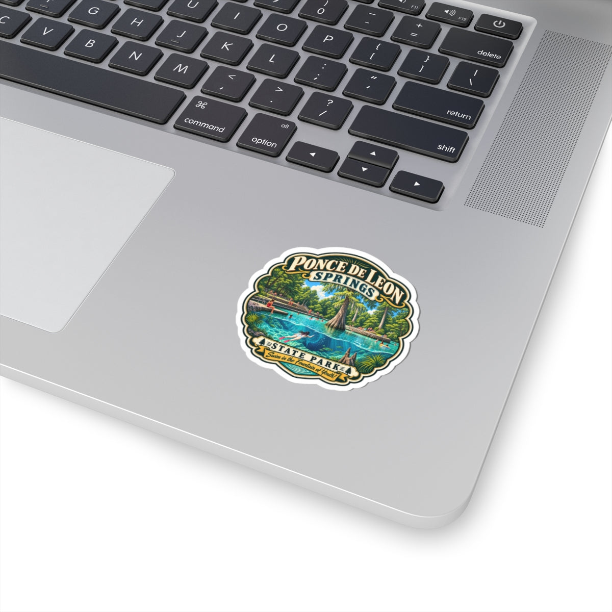 Ponce de Leon Springs State Park Sticker — Vintage Travel Outdoor Decal