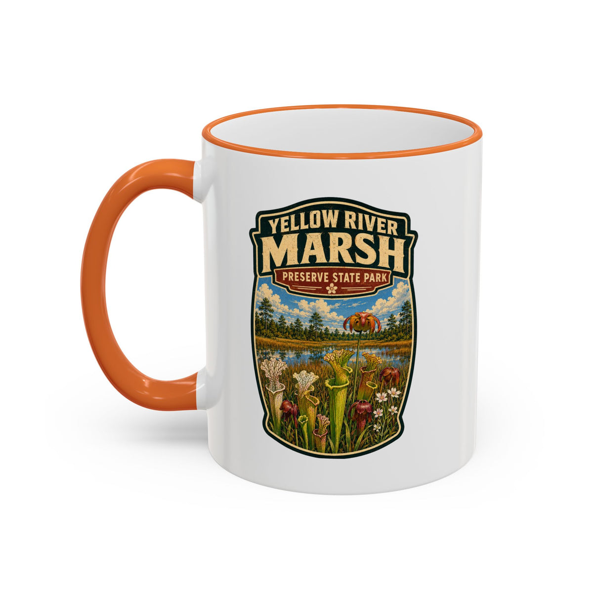 Yellow River Marsh — Accent Rim & Handle 11oz/15oz