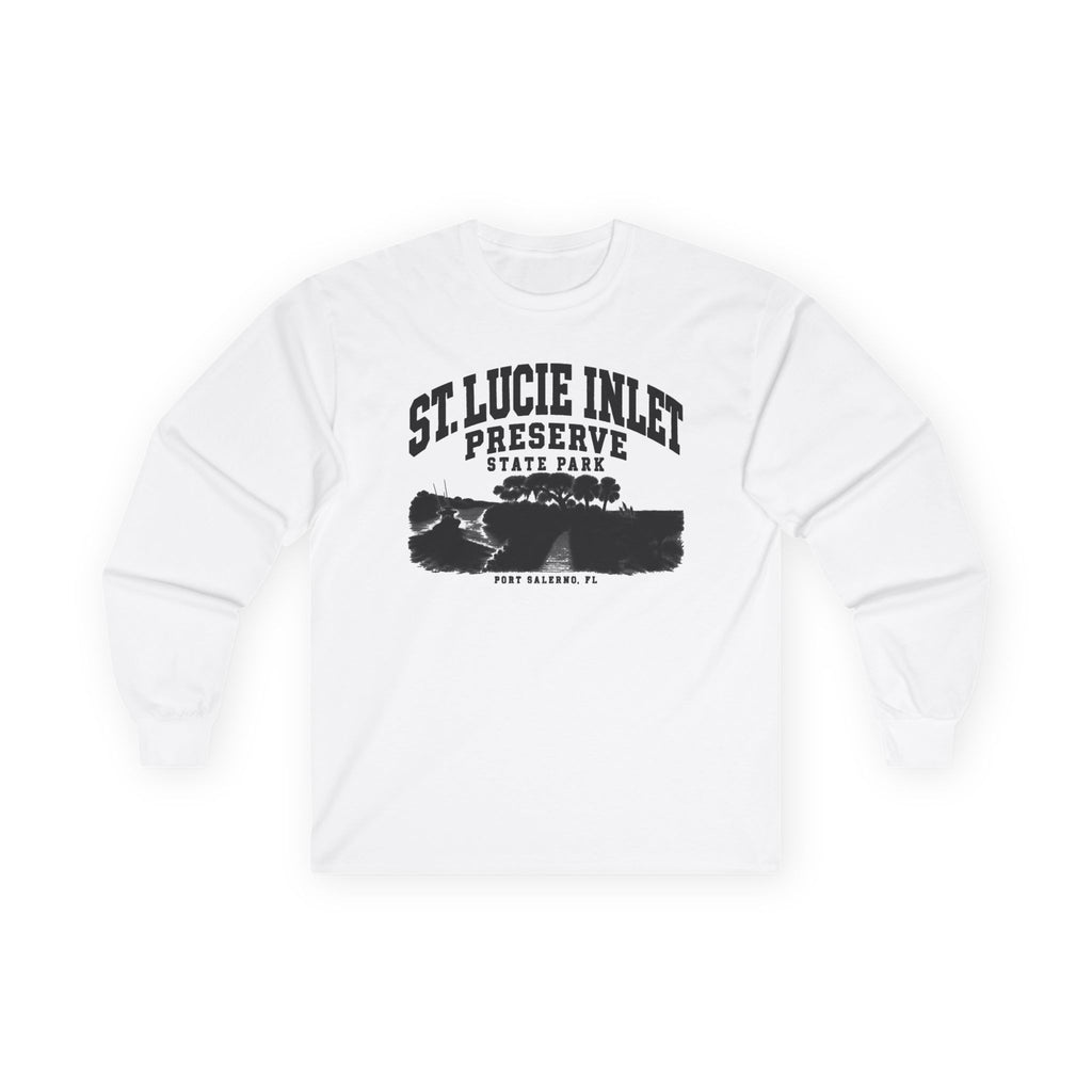 St. Lucie Inlet Preserve State Park Logo- Long Sleeve Tee