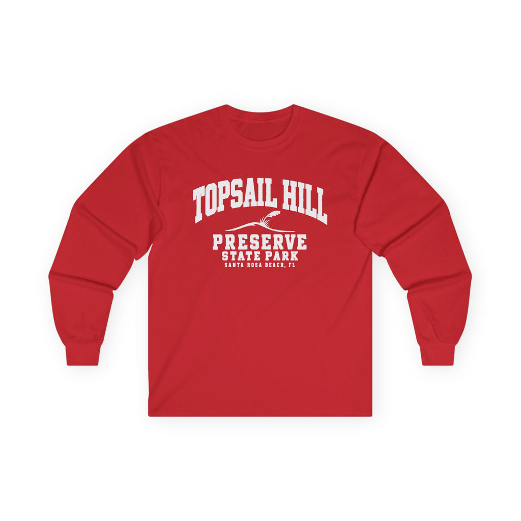 Topsail Hill Preserve State Park Vintage Logo- Long Sleeve Tee
