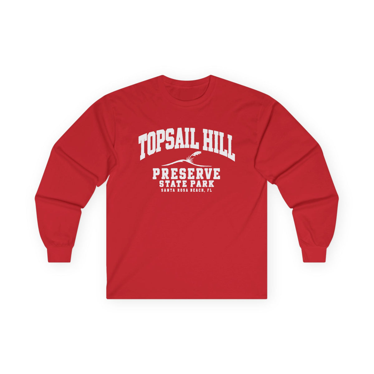 Topsail Hill Preserve State Park Vintage Logo- Long Sleeve Tee