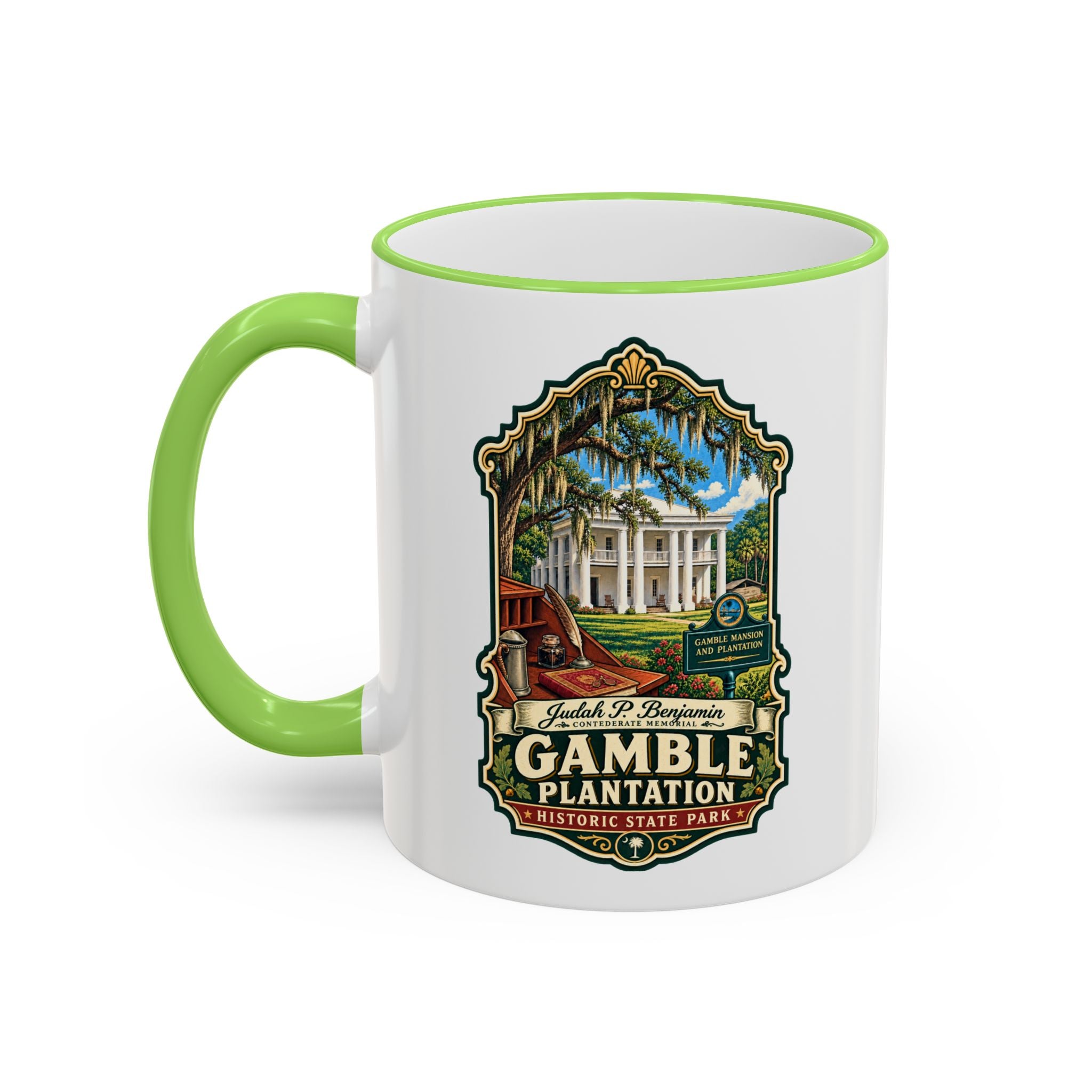 Gamble Plantation Accent Rim & Handle 11oz/15oz