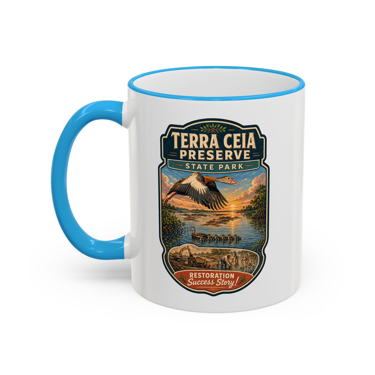 Terra Ceia Preserve — Accent Rim & Handle 11oz/15oz