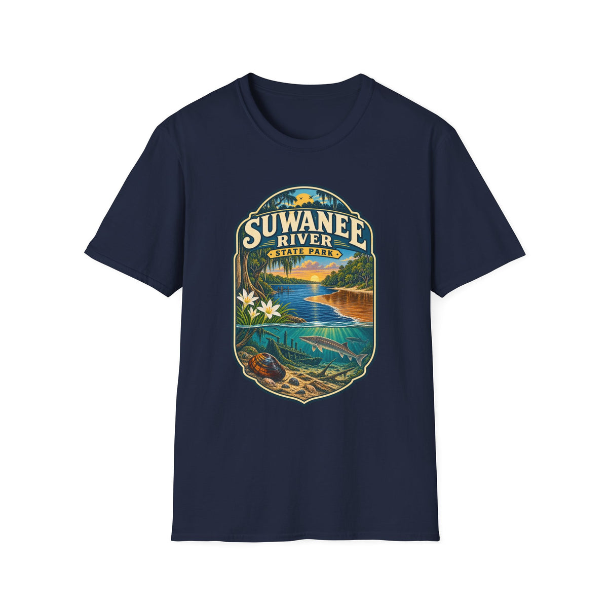 Suwannee River  - Retro Tee