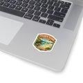 Caladesi Island State Park Florida Sticker — Retro Beach Badge Kiss-Cut