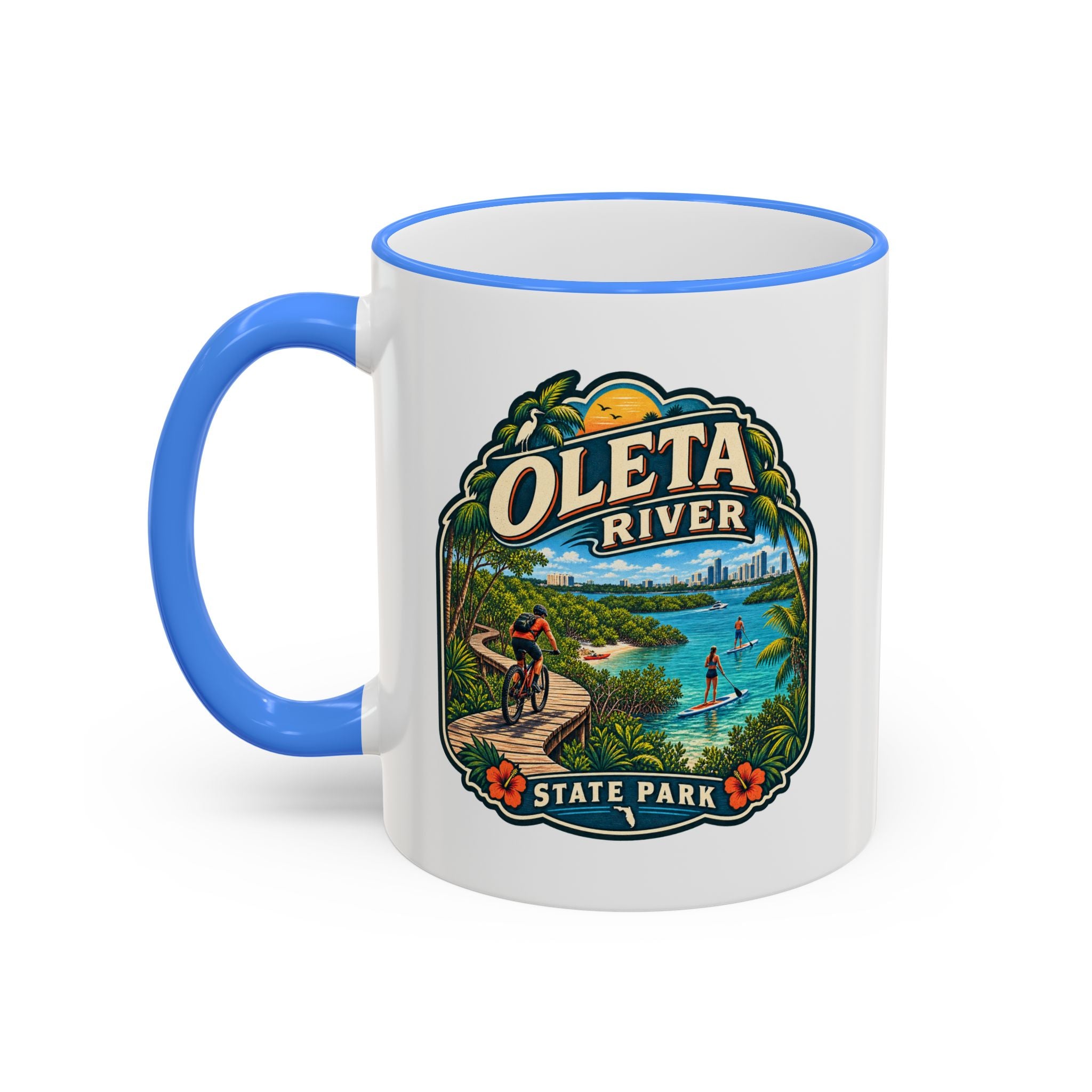 Oleta River Accent Rim & Handle 11oz/15oz