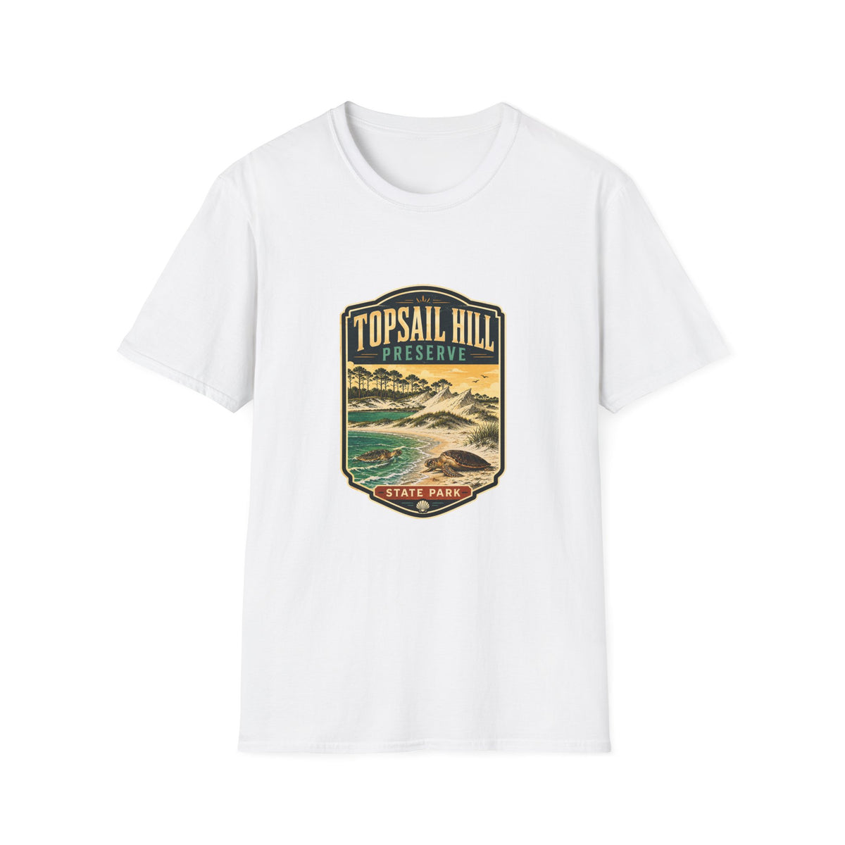 Topsail Hill — Retro Tee