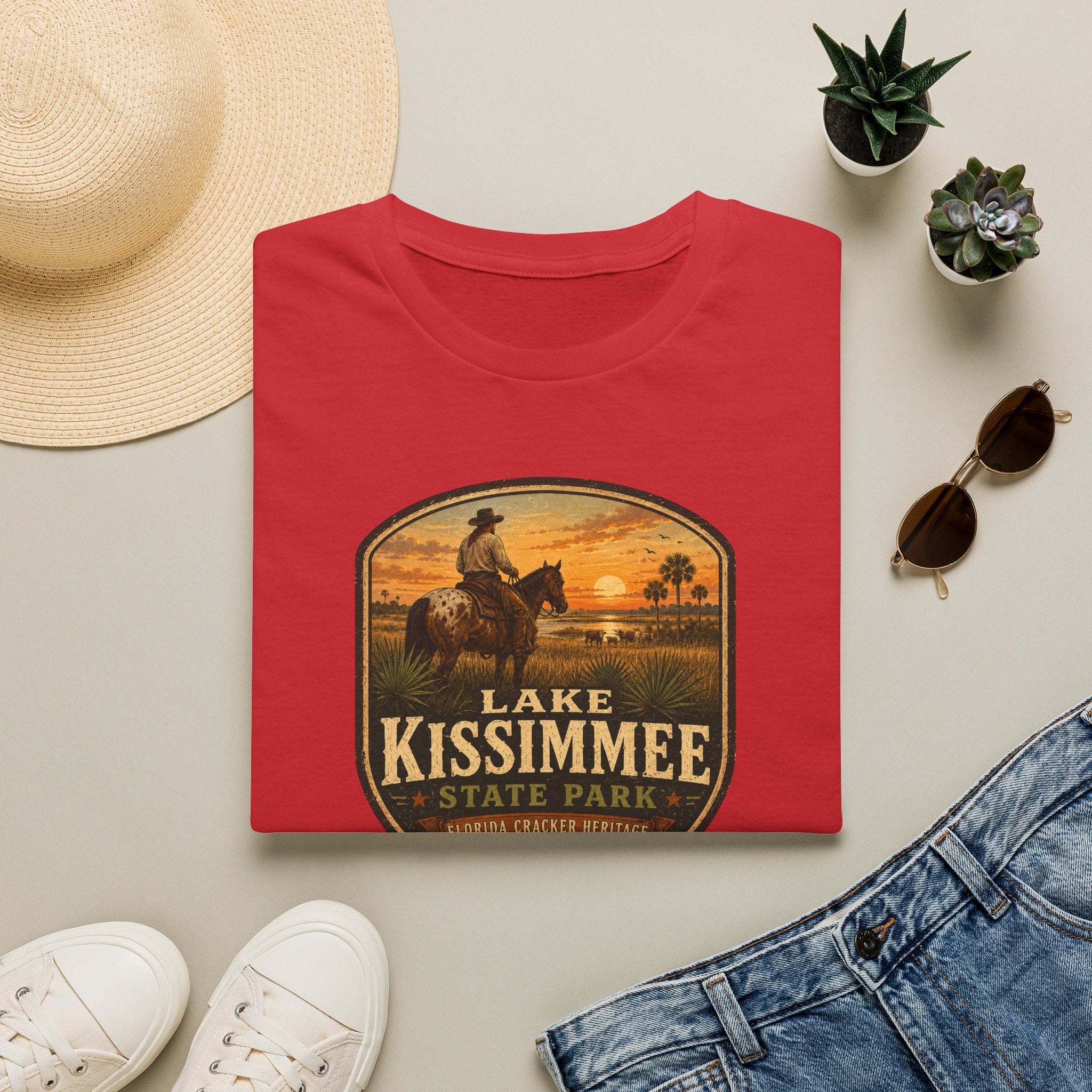 Lake Kissimmee — Retro Tee