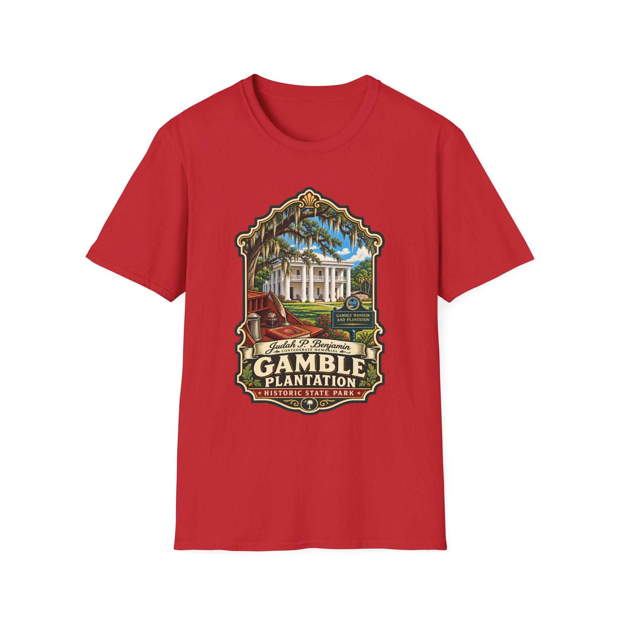 Gamble Plantation- Retro Tee
