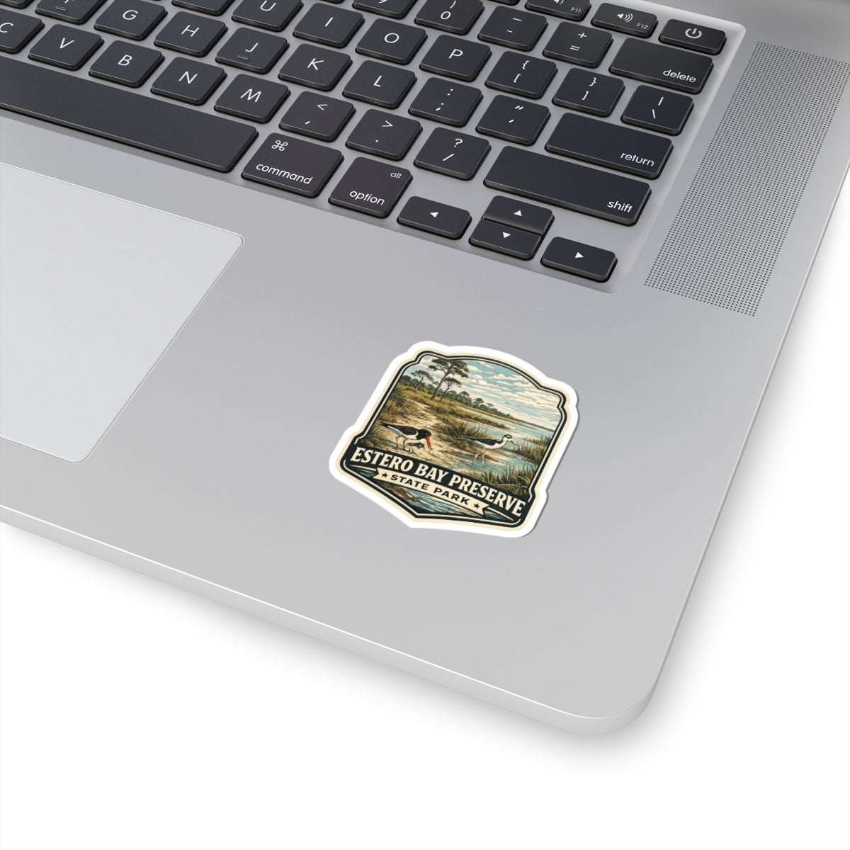 Estero Bay Preserve State Park Sticker — Vintage Wildlife Kiss-Cut Decal