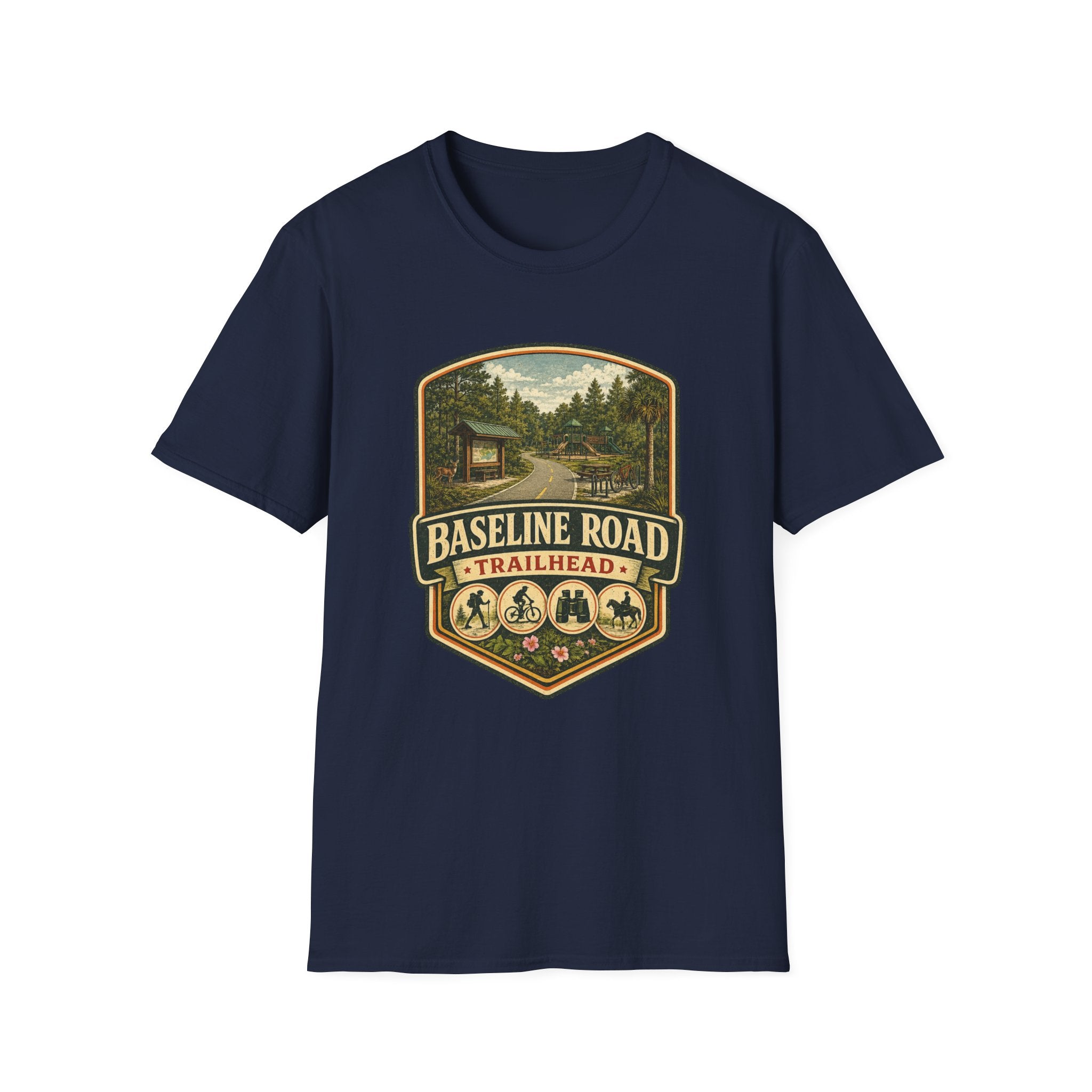 Baseline Road - Retro Tee