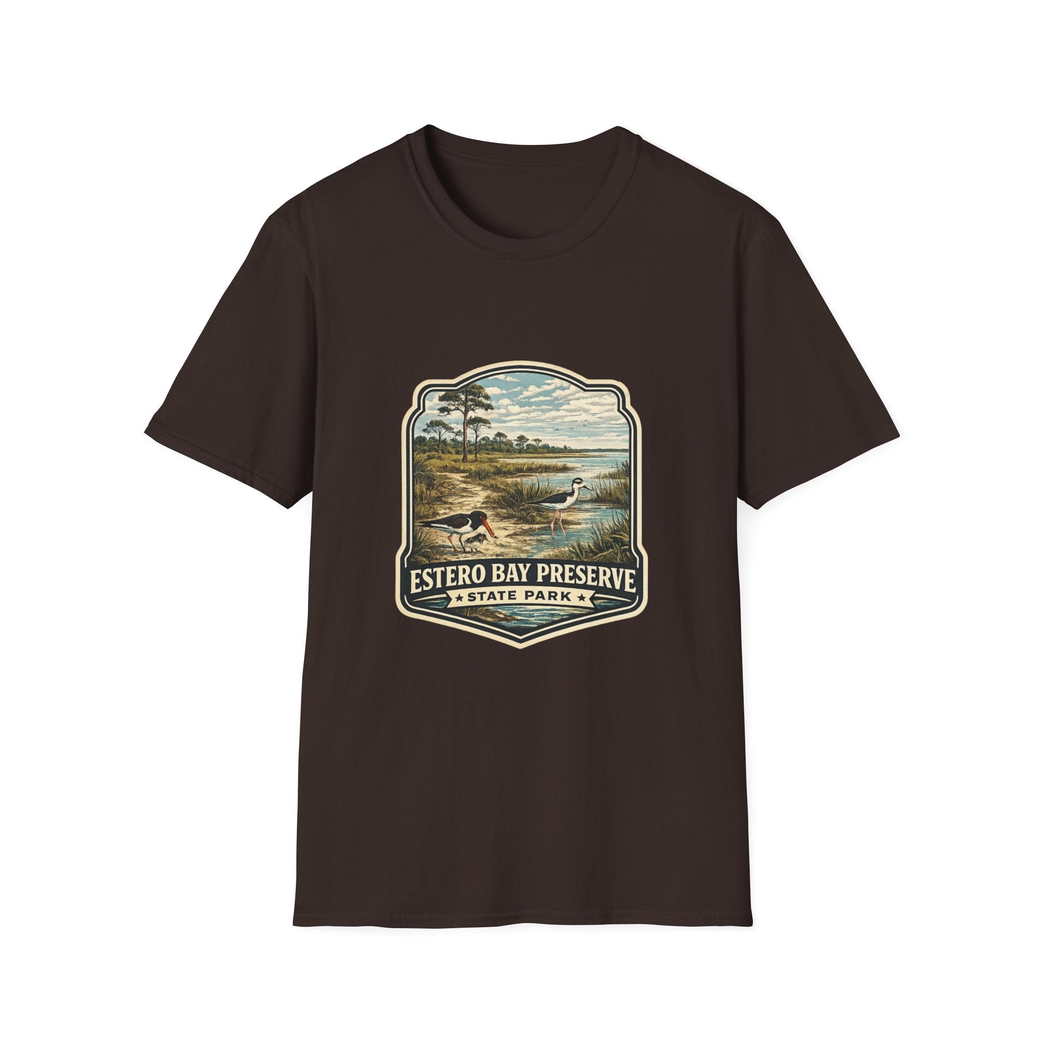 Estero Bay- Retro Tee