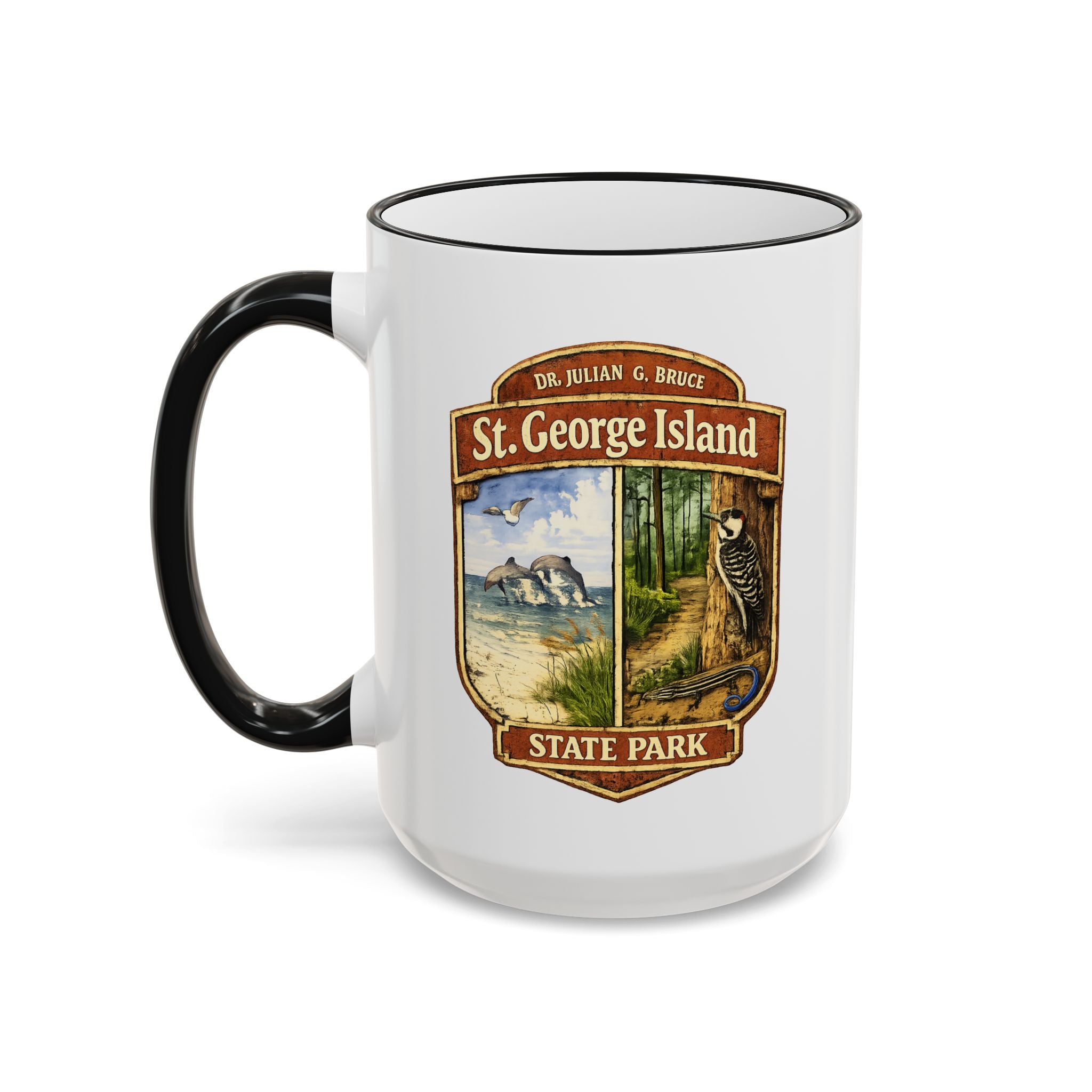 St. George Island Accent Rim & Handle 11oz/15oz