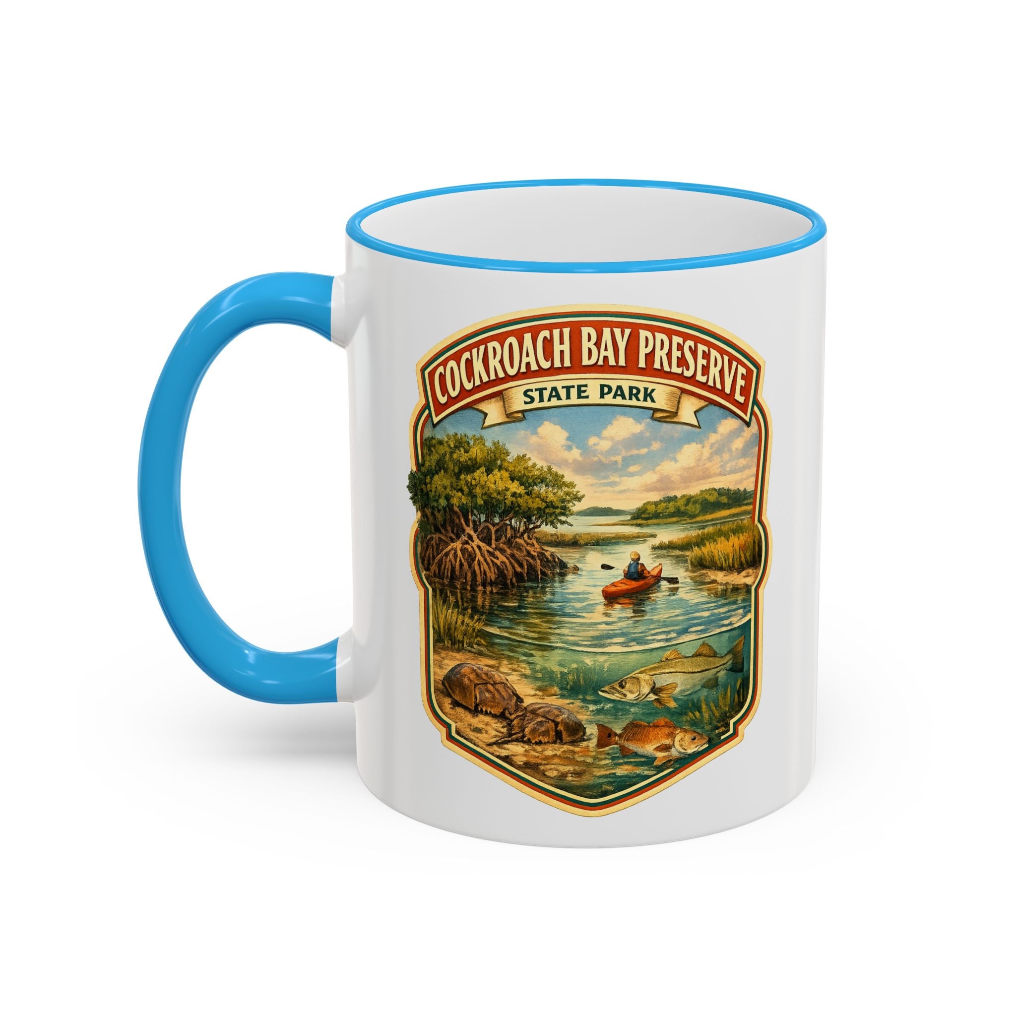 Cockroach Bay Preserve Accent Rim & Handle 11oz/15oz