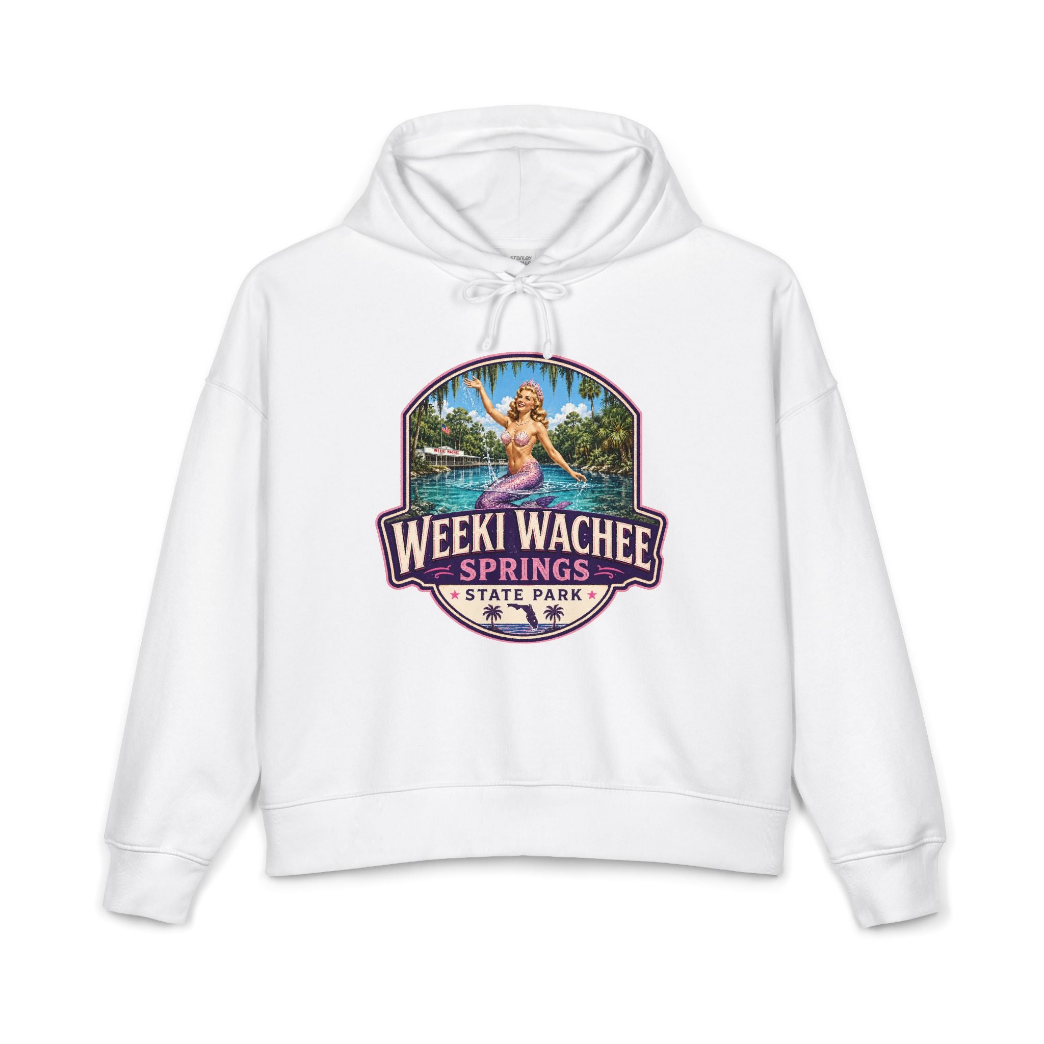 Weeki Wachee Springs — Vintage Hoodie Pink
