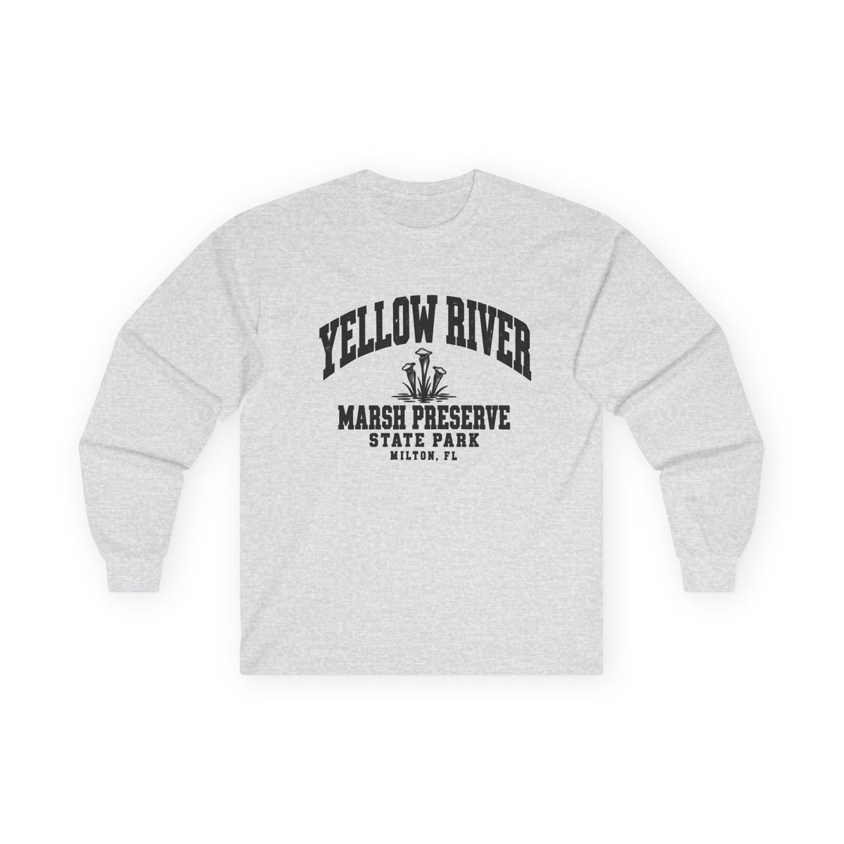 Yellow River Marsh Preserve State Park Logo- Long Sleeve Tee