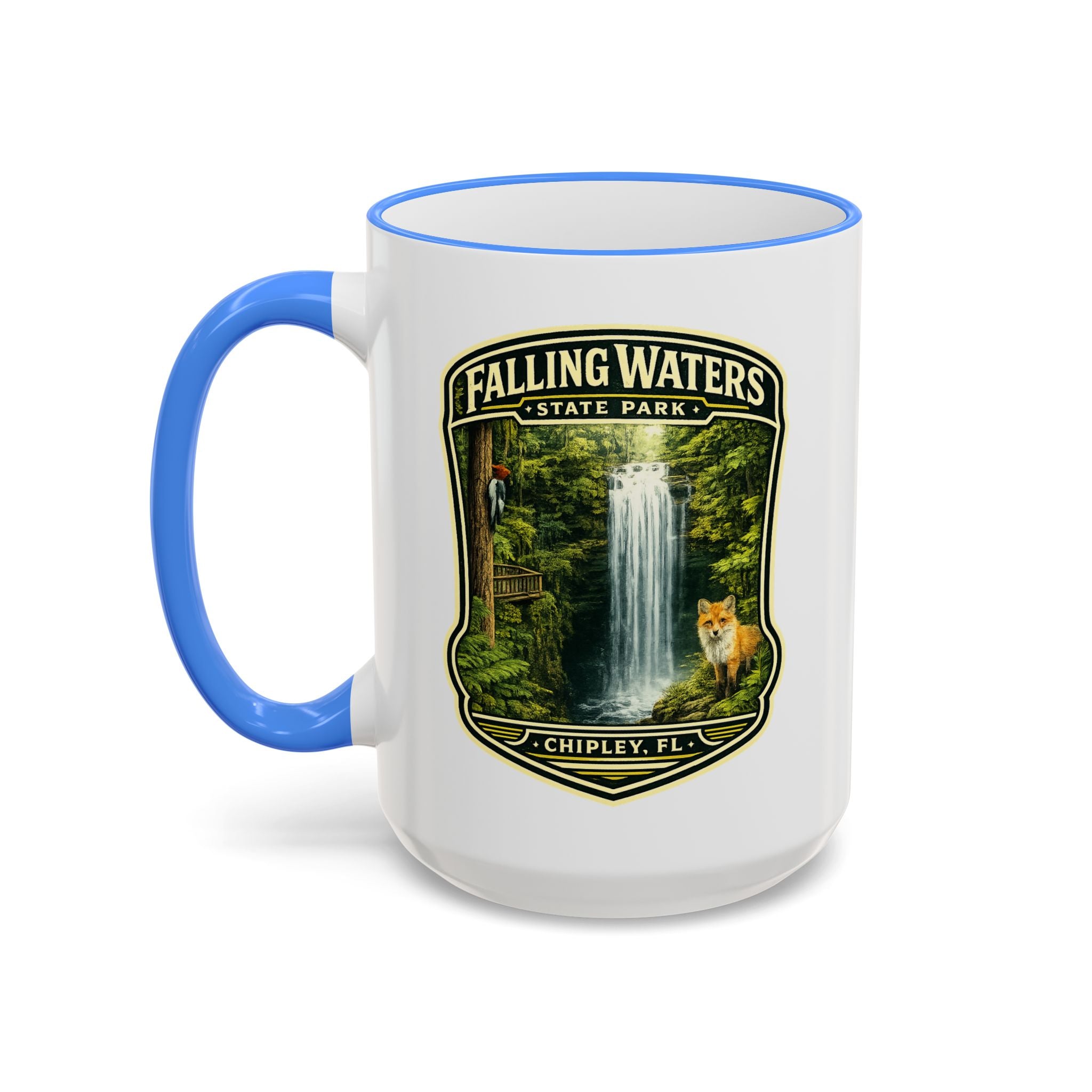 Falling Waters Accent Rim & Handle 11oz/15oz
