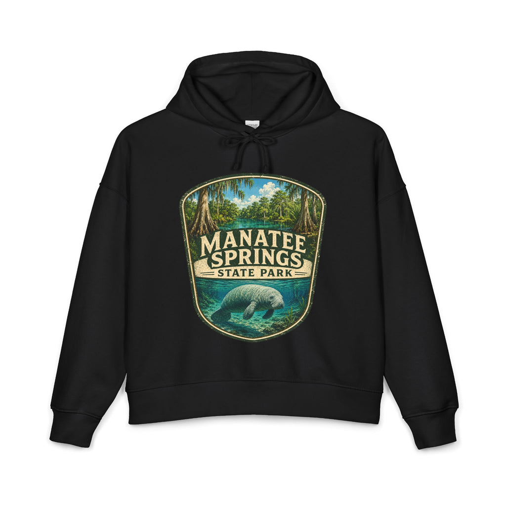 Manatee Springs Hoodie — Vintage Manatee