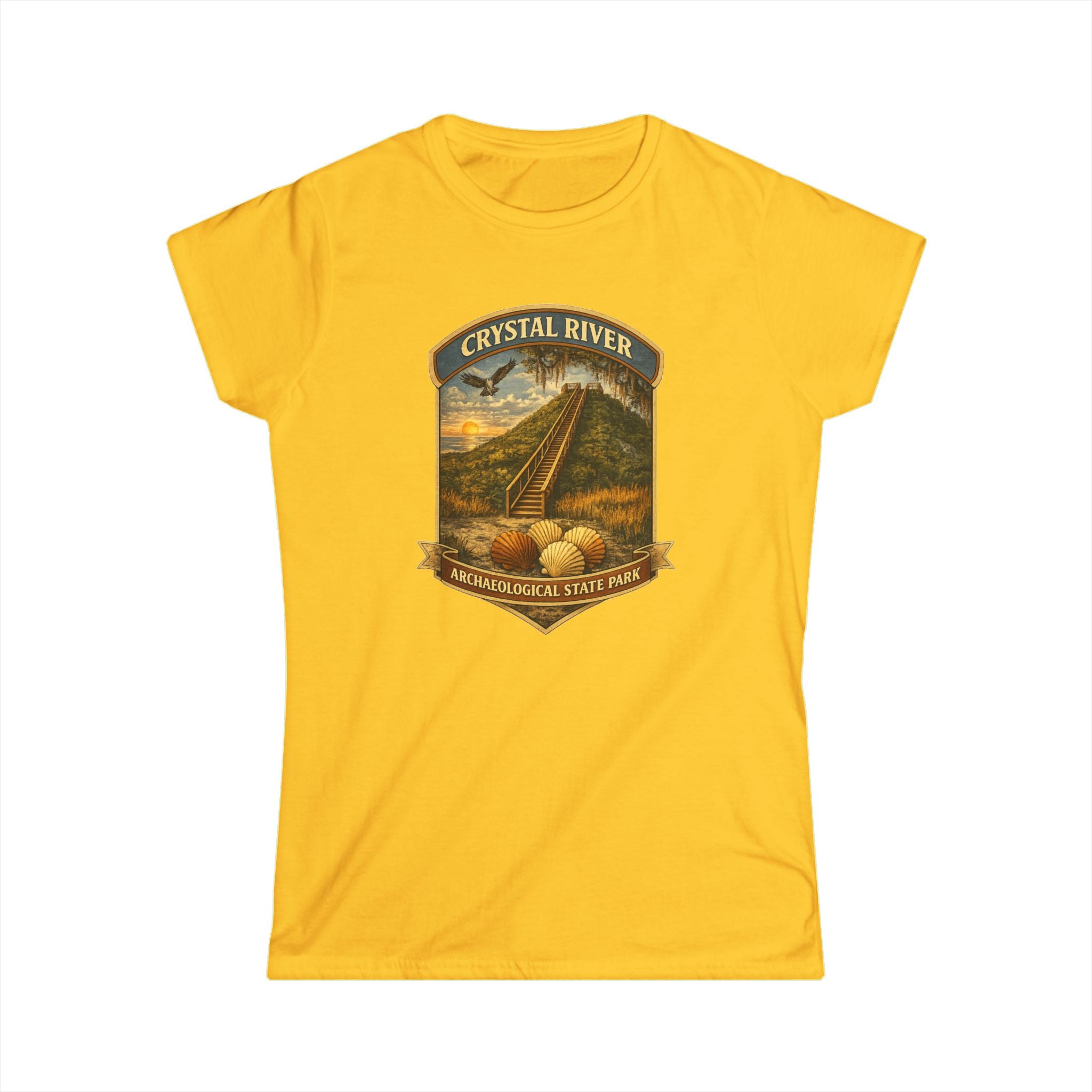 Crystal River Archaeological- Vintage Tee