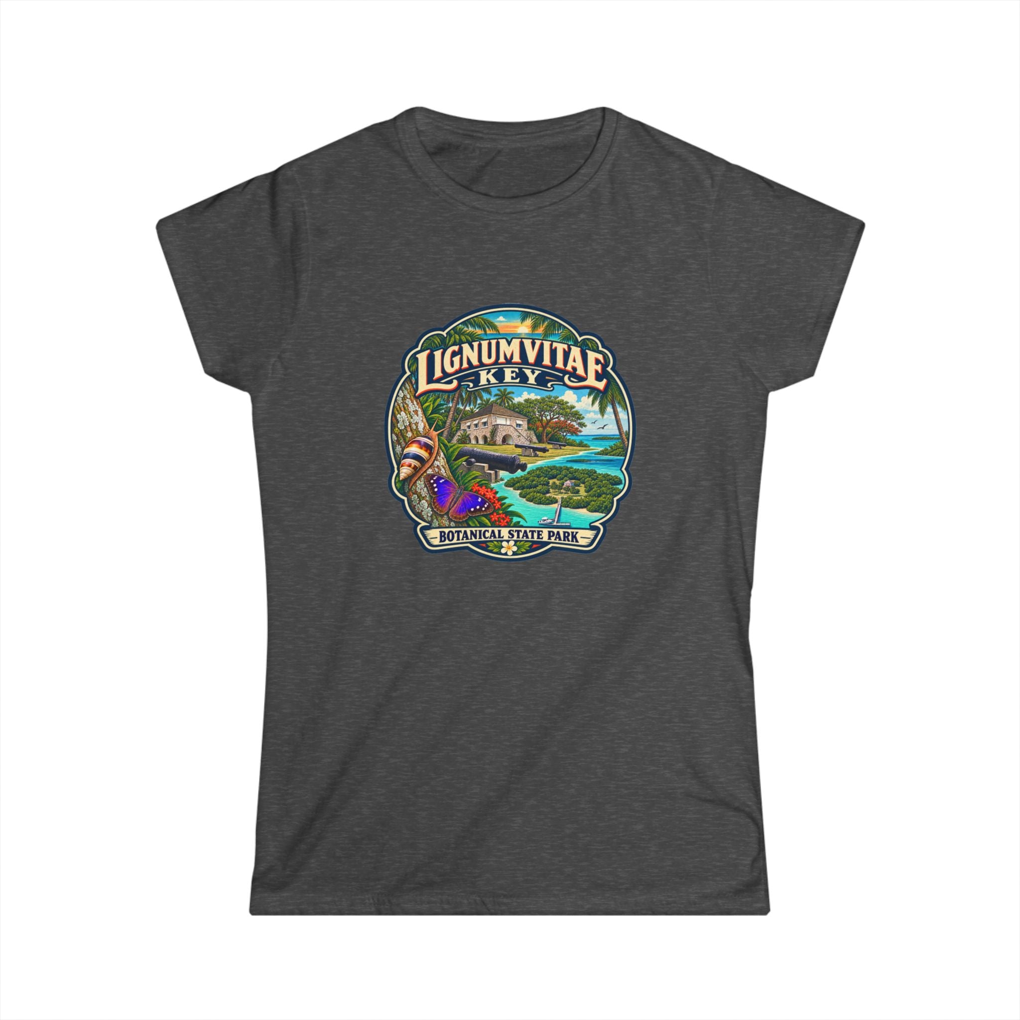 Lignumvitae Key- Vintage Tee