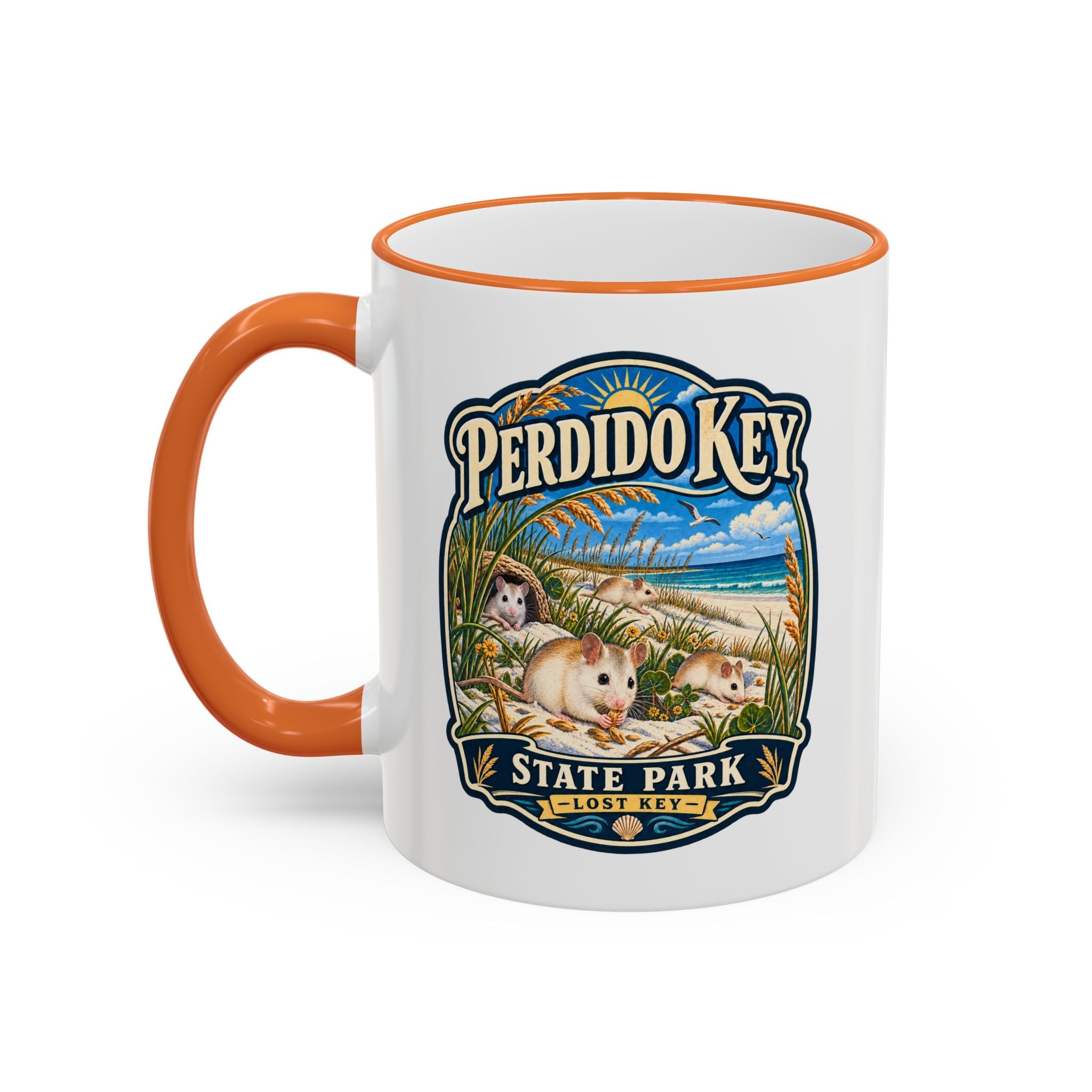 Perdido Key Accent Rim & Handle 11oz/15oz