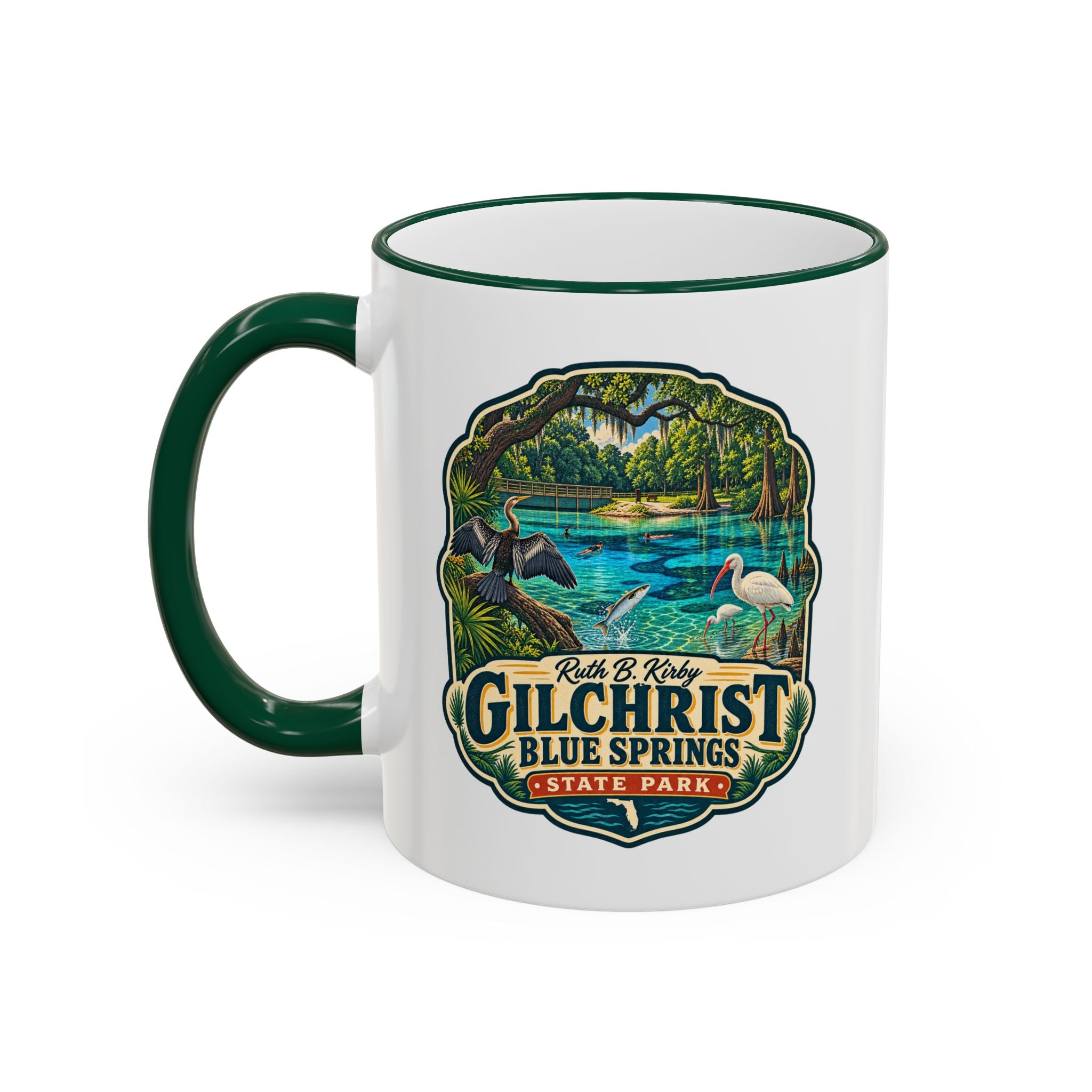 Gilchrist Blue Accent Rim & Handle 11oz/15oz