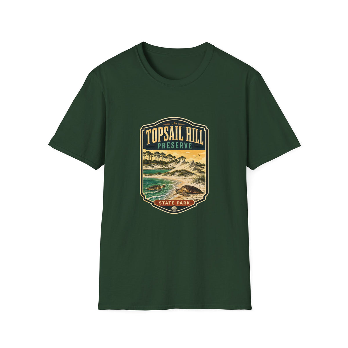 Topsail Hill — Retro Tee