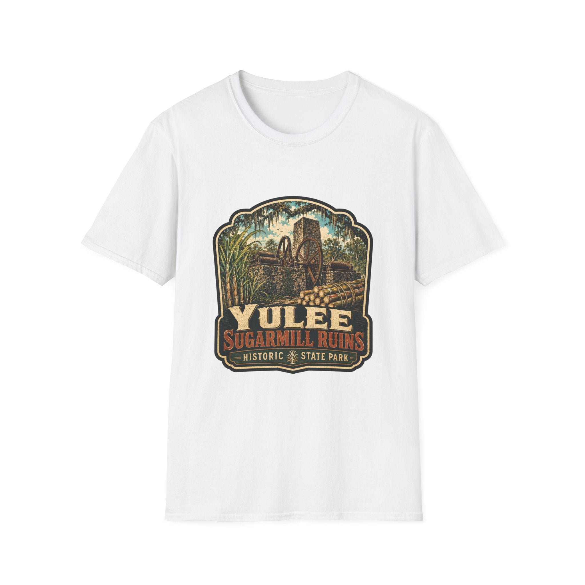 Yulee Sugar Mill — Retro Tee