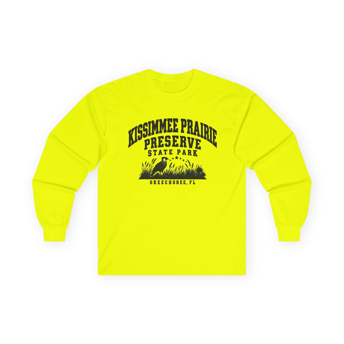Kissimmee Prairie Preserve State Park Logo- Long Sleeve Tee