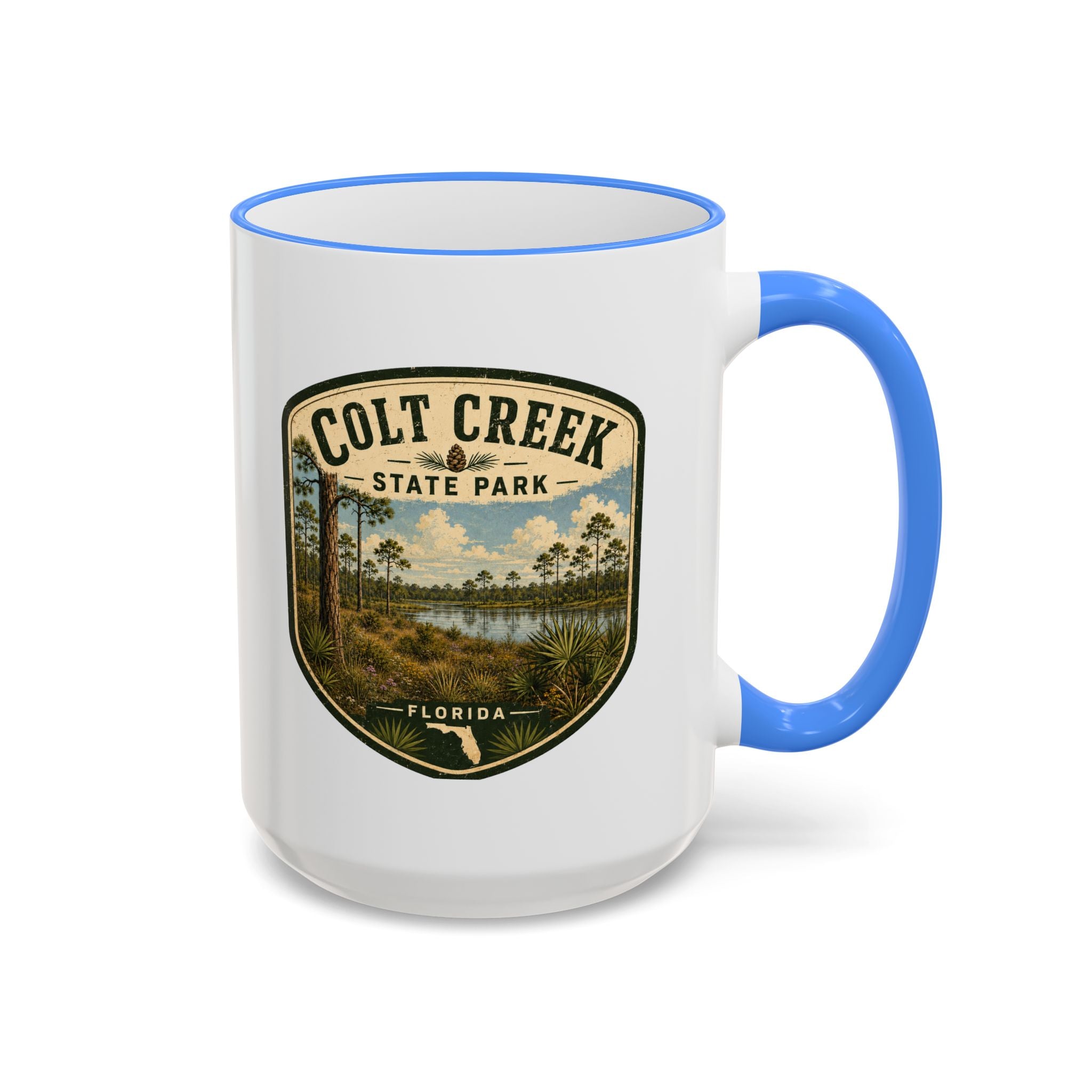 Colt Creek Meadow Mug — Accent Rim & Handle 11oz/15oz