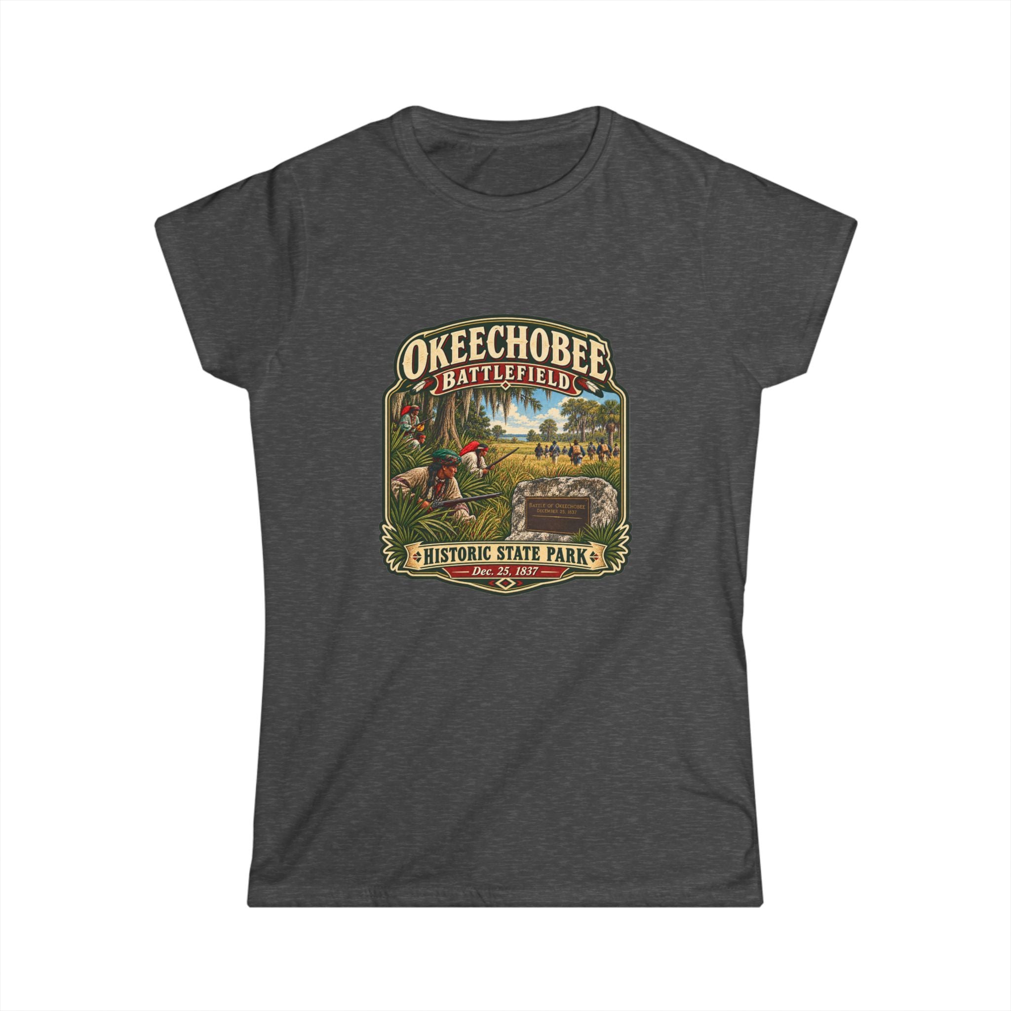 Okeechobee Battlefield- Vintage Tee