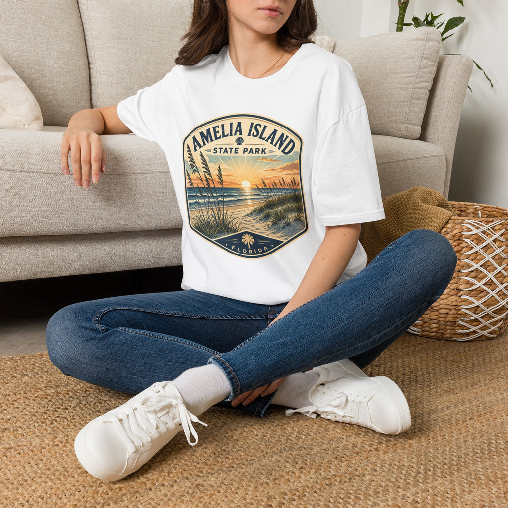 Amelia Island — Retro Tee
