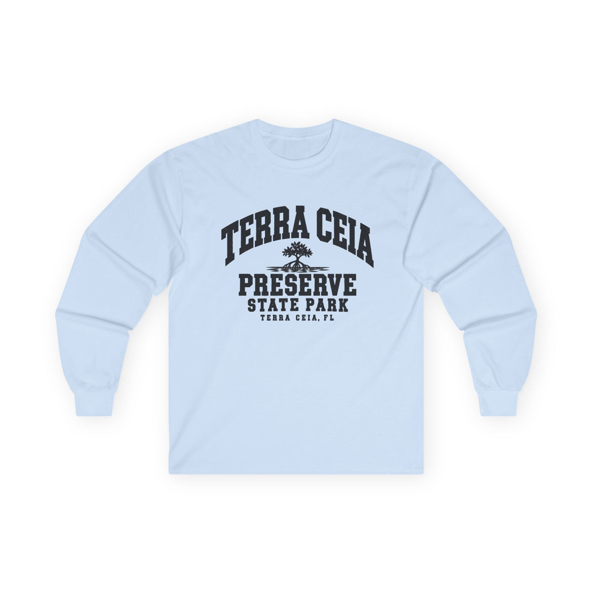 Terra Ceia Preserve State Park Official Logo- Long Sleeve Tee