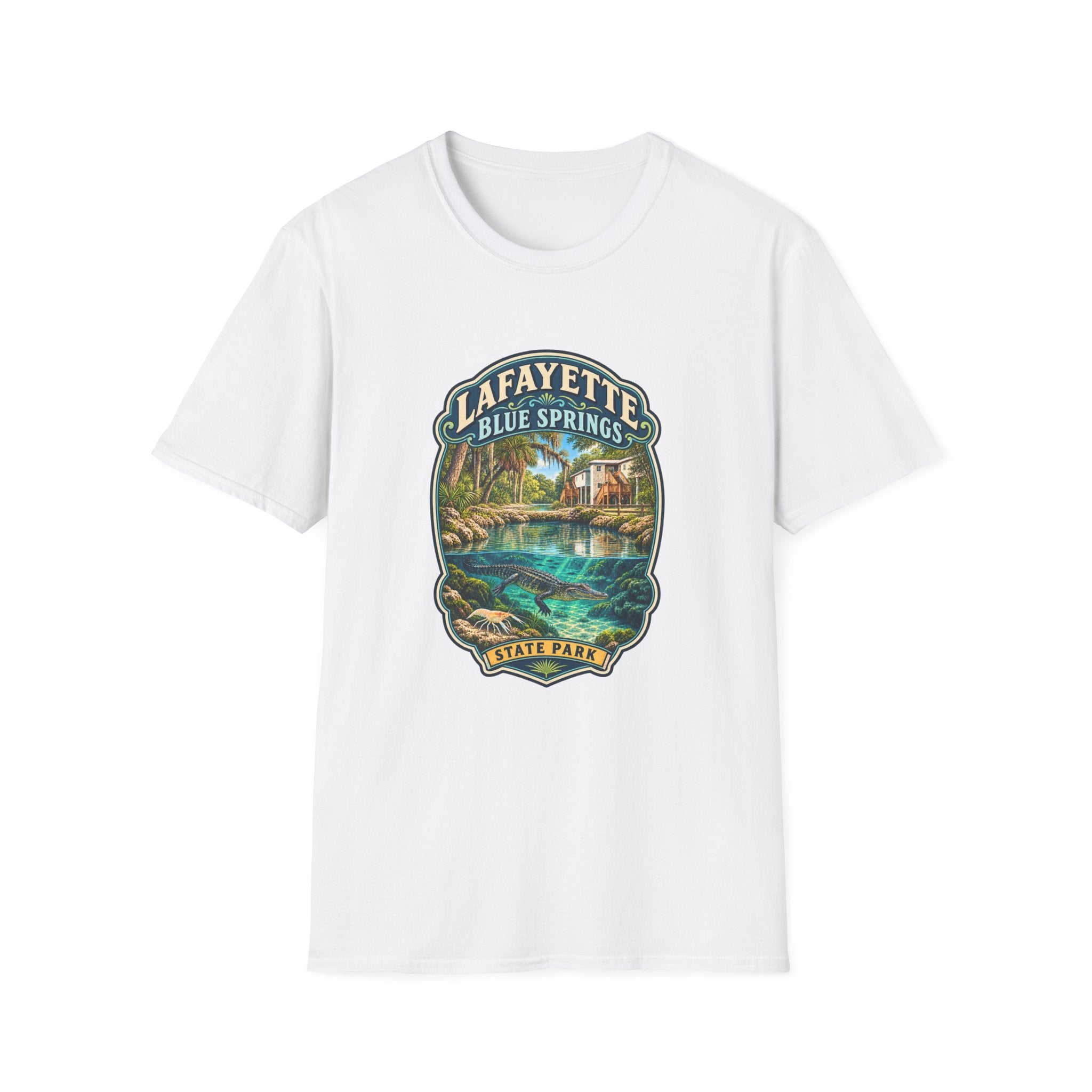 Lafayette Blue Springs- Retro Tee