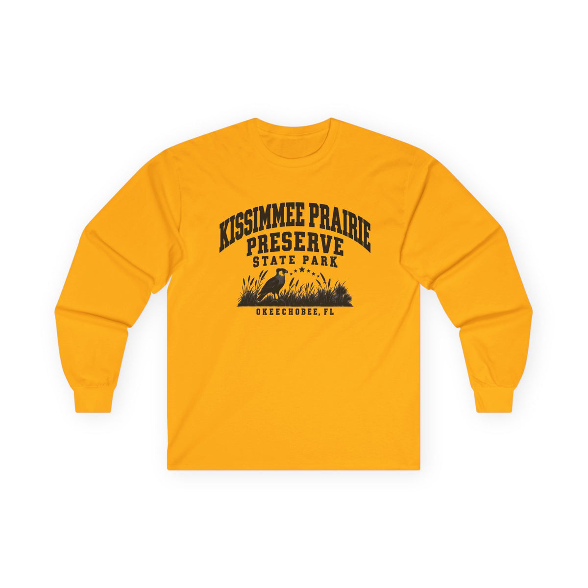 Kissimmee Prairie Preserve State Park Logo- Long Sleeve Tee