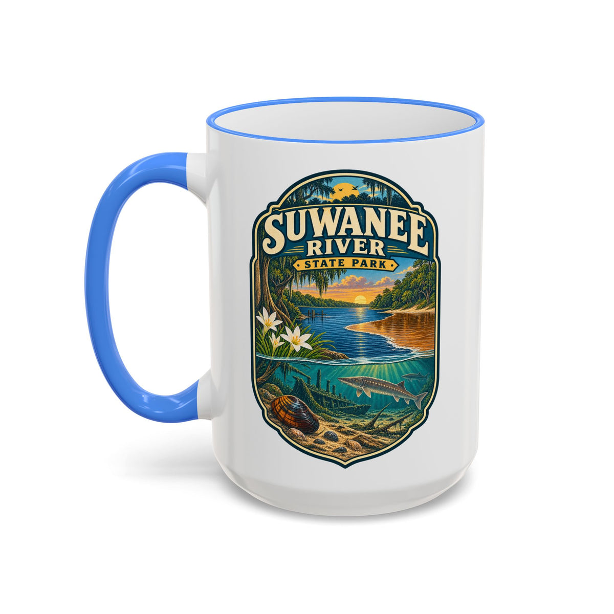 Suwannee River  Accent Rim & Handle 11oz/15oz