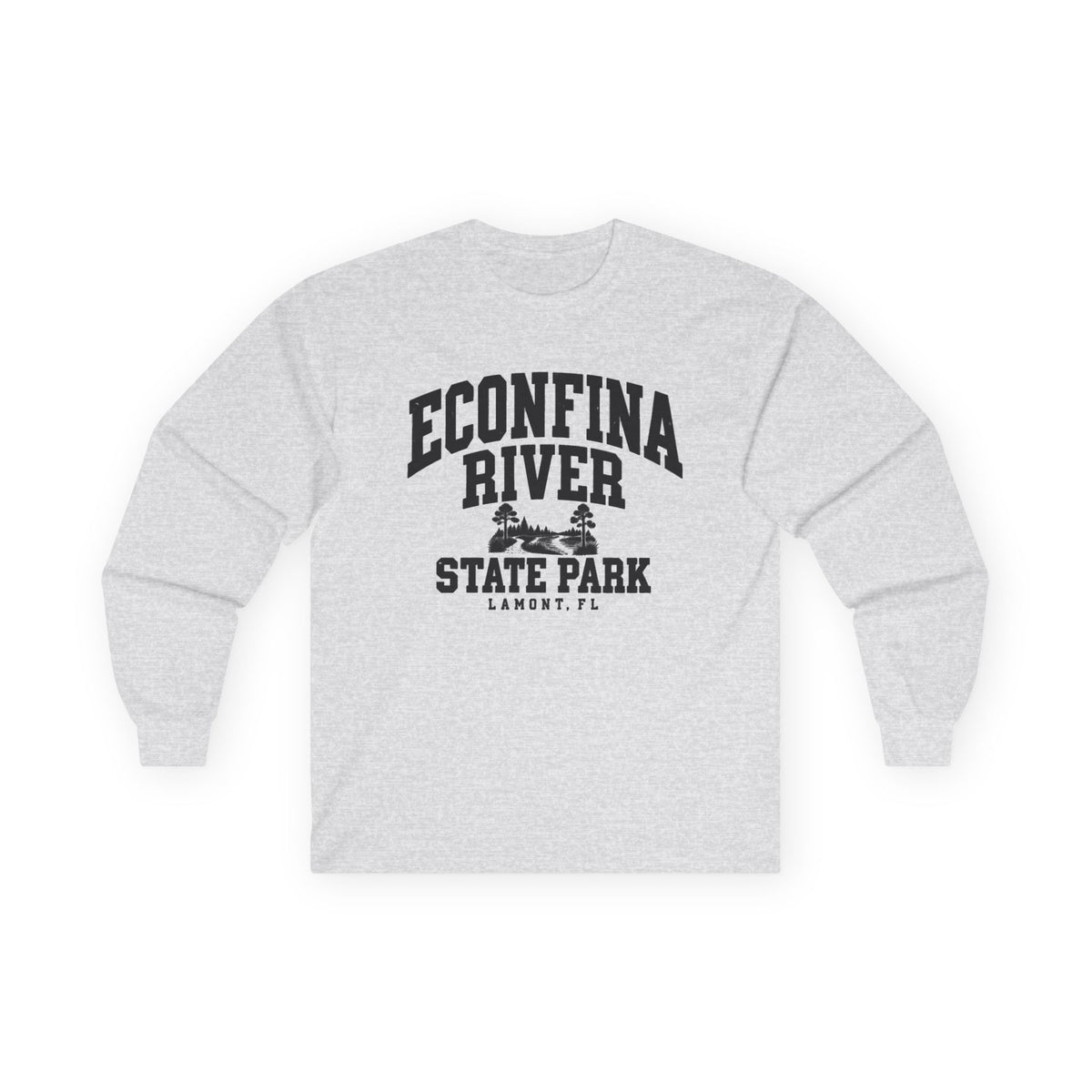 Econfina River State Park Vintage Logo- Long Sleeve Tee