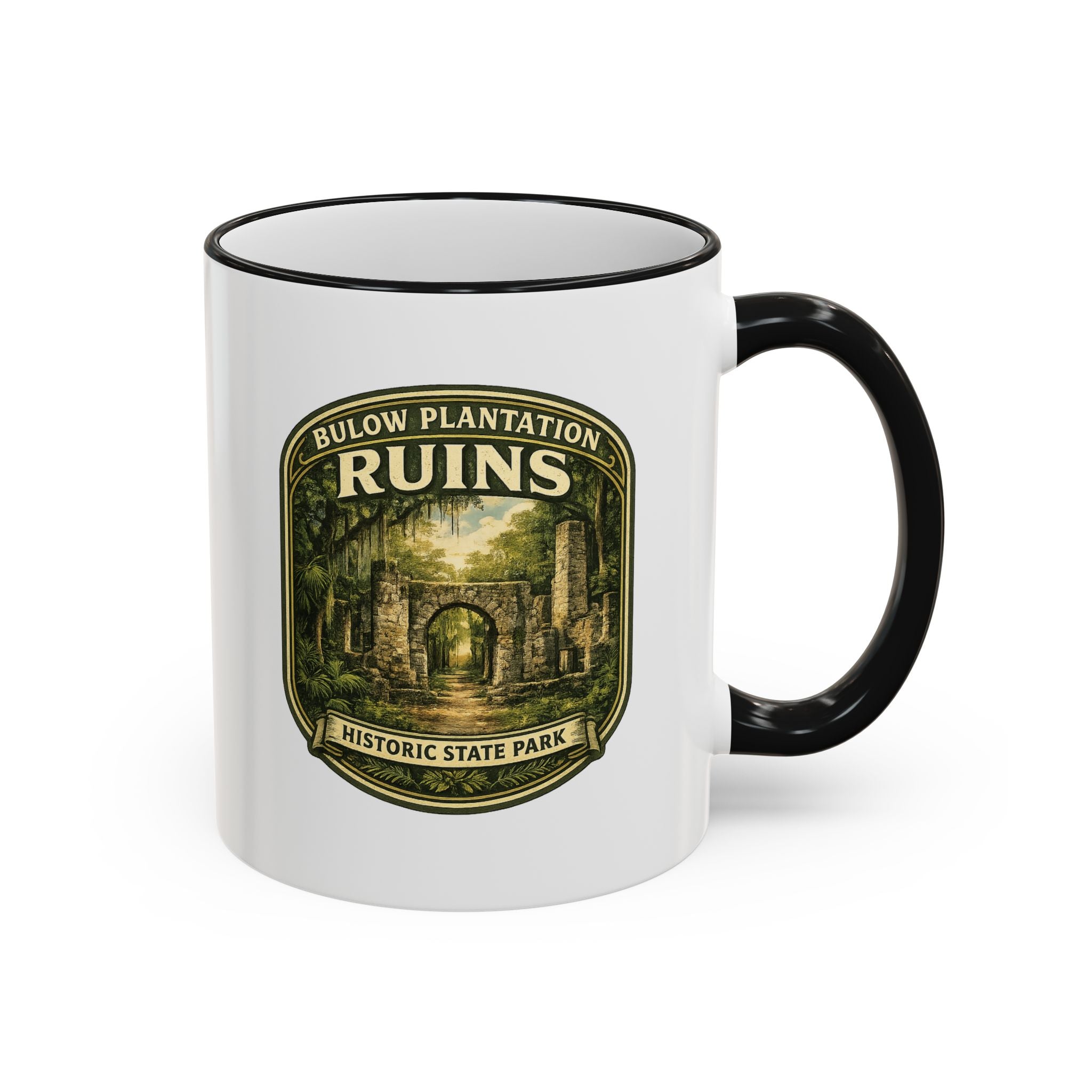 Alafia River Vintage Mug — Accent Rim & Handle 11oz/15oz