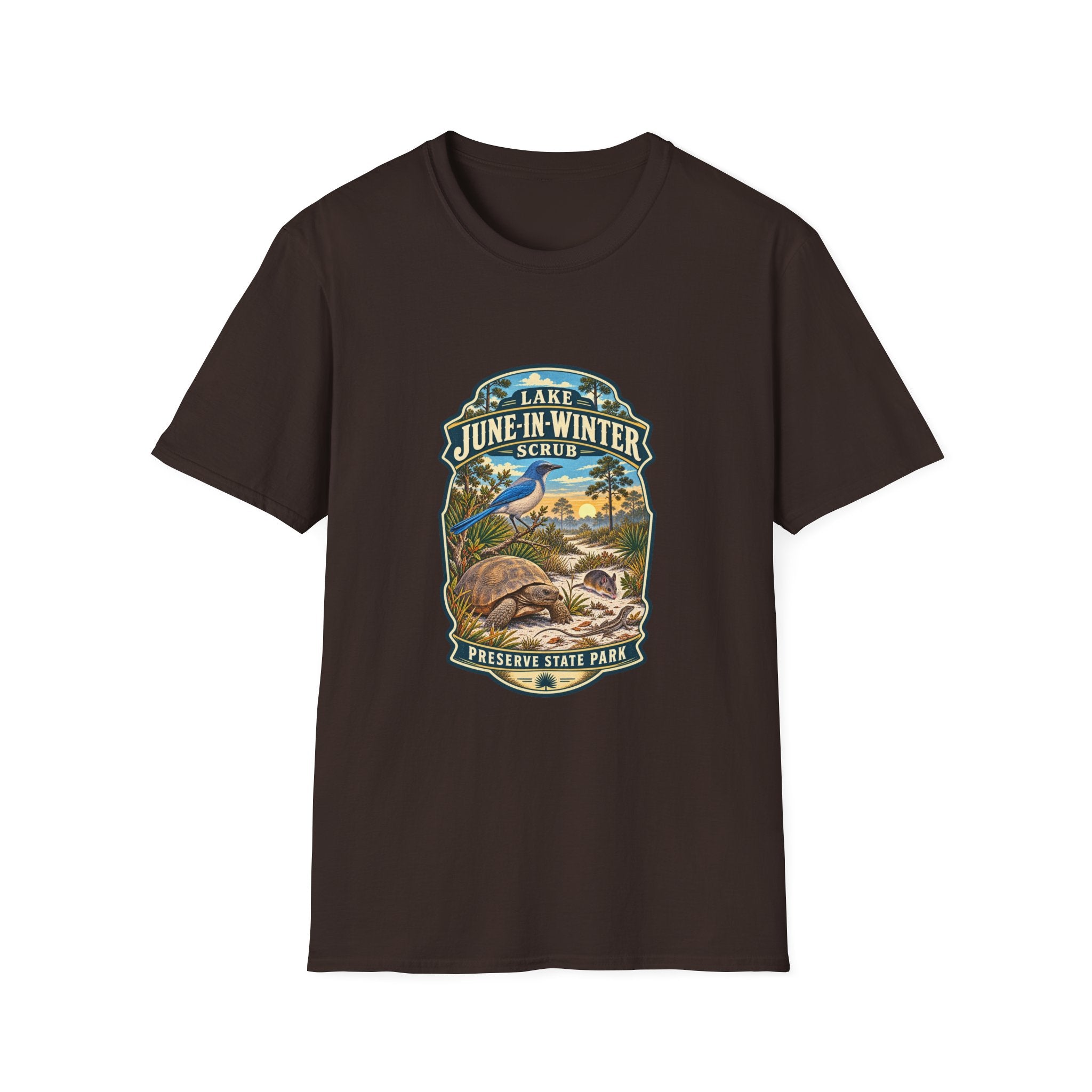 Lake June-in-Winter- Retro Tee