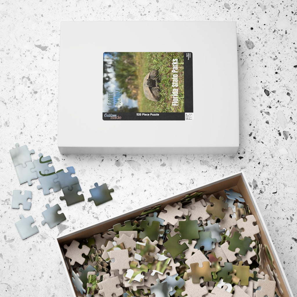 Gopher Tortoise Puzzle - Customizable 520/1014-Pieces