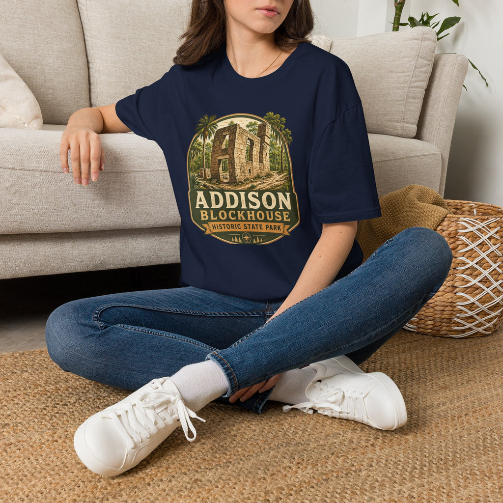 Addison Blockhouse — Retro Tee
