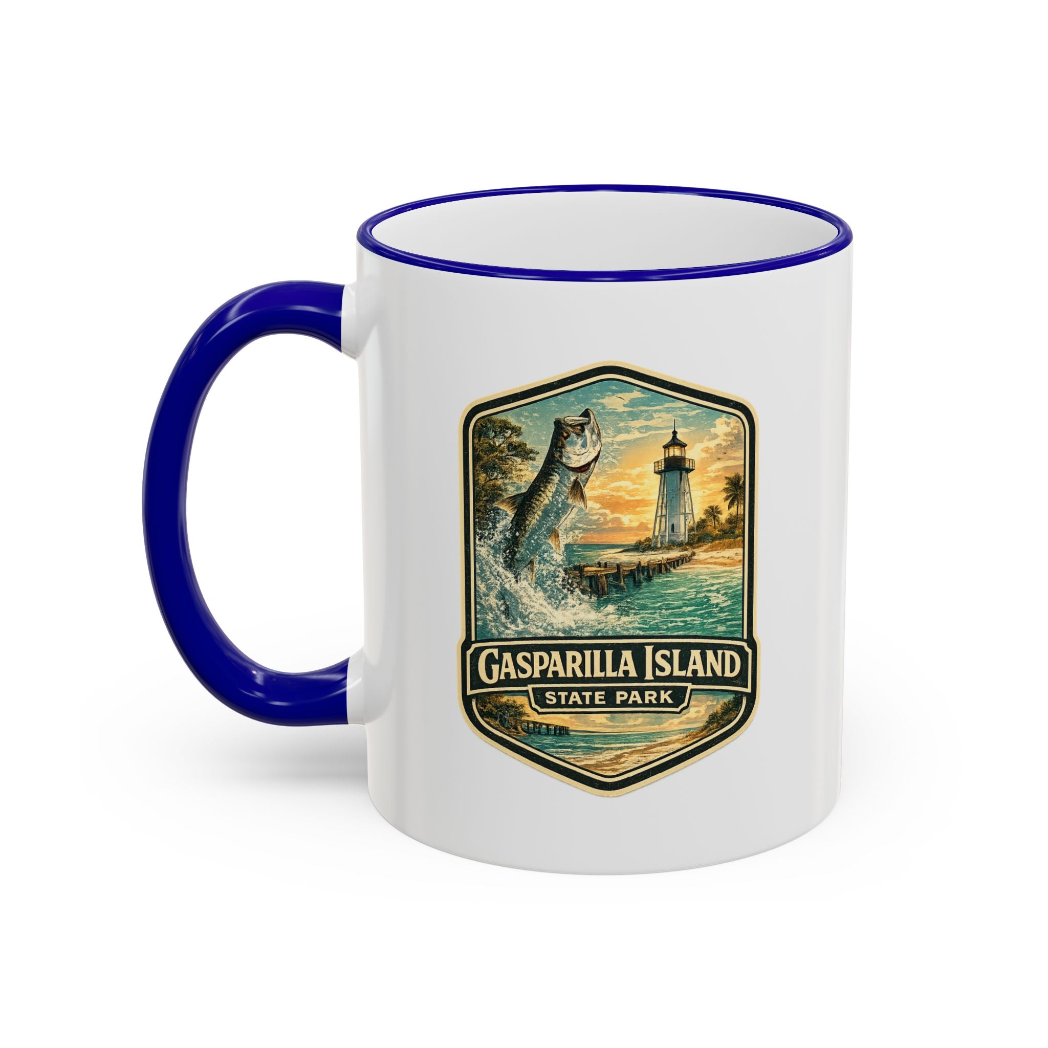Gasparilla Island Accent Rim & Handle 11oz/15oz