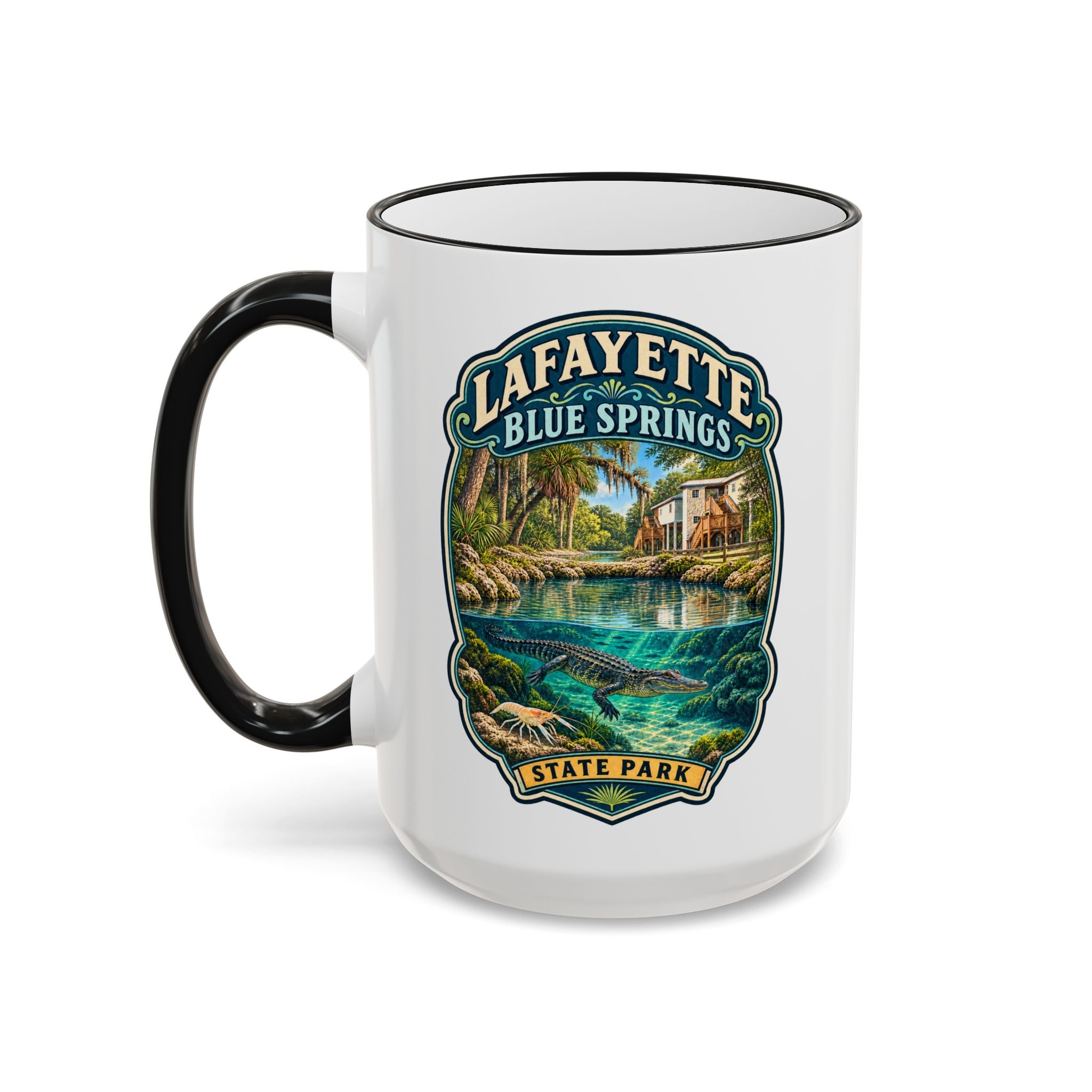 Lafayette Blue Springs Accent Rim & Handle 11oz/15oz