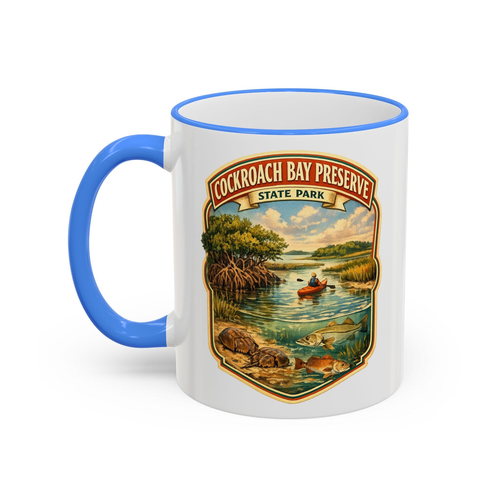 Cockroach Bay Preserve Accent Rim & Handle 11oz/15oz