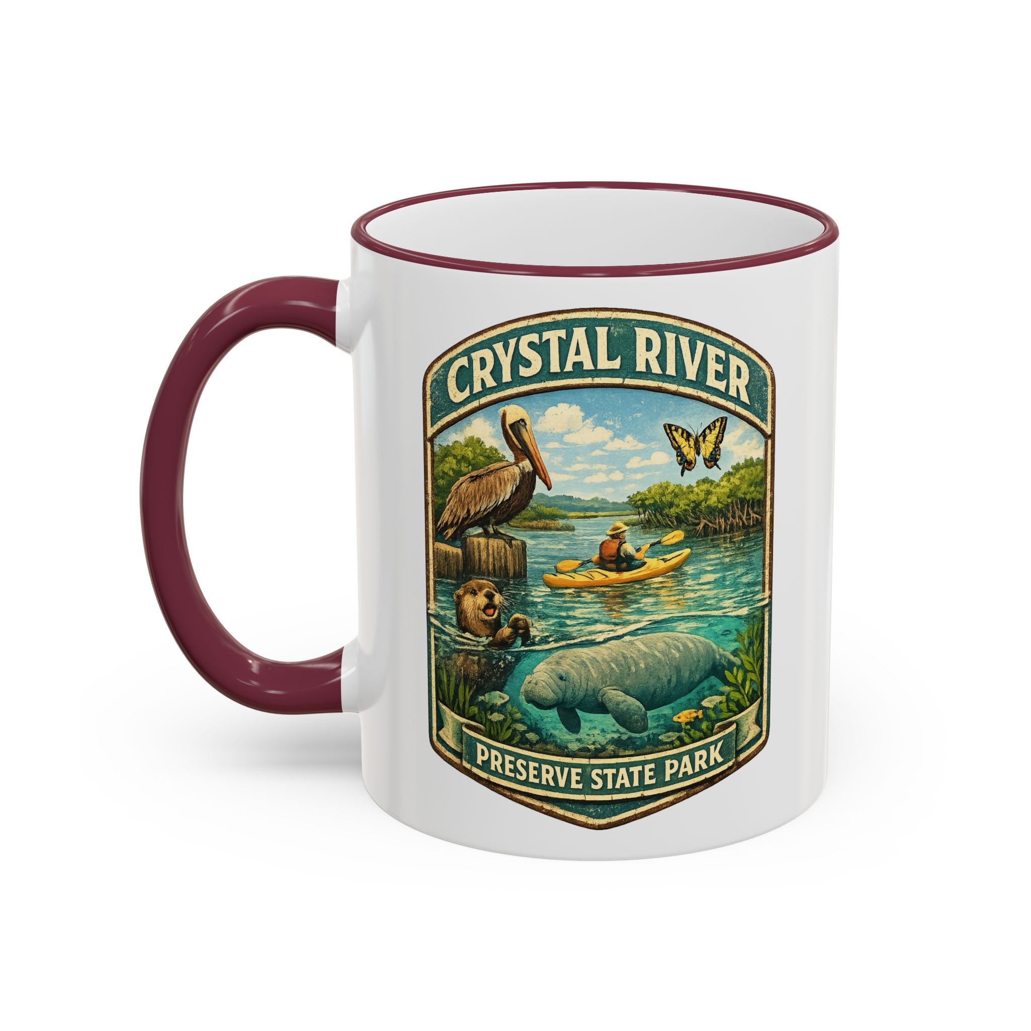 Crystal River Preserve Accent Rim & Handle 11oz/15oz