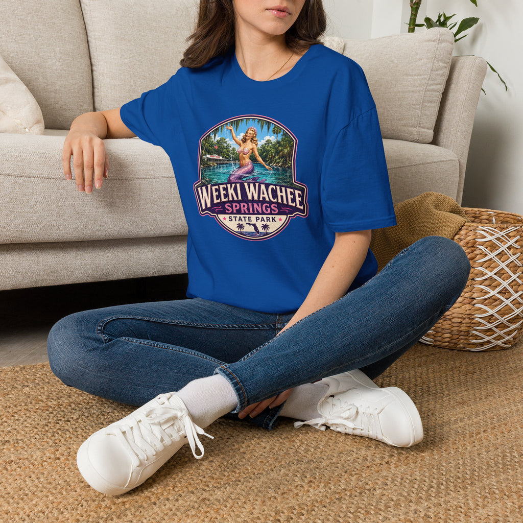 Weeki Wachee Springs — Retro Tee Pink