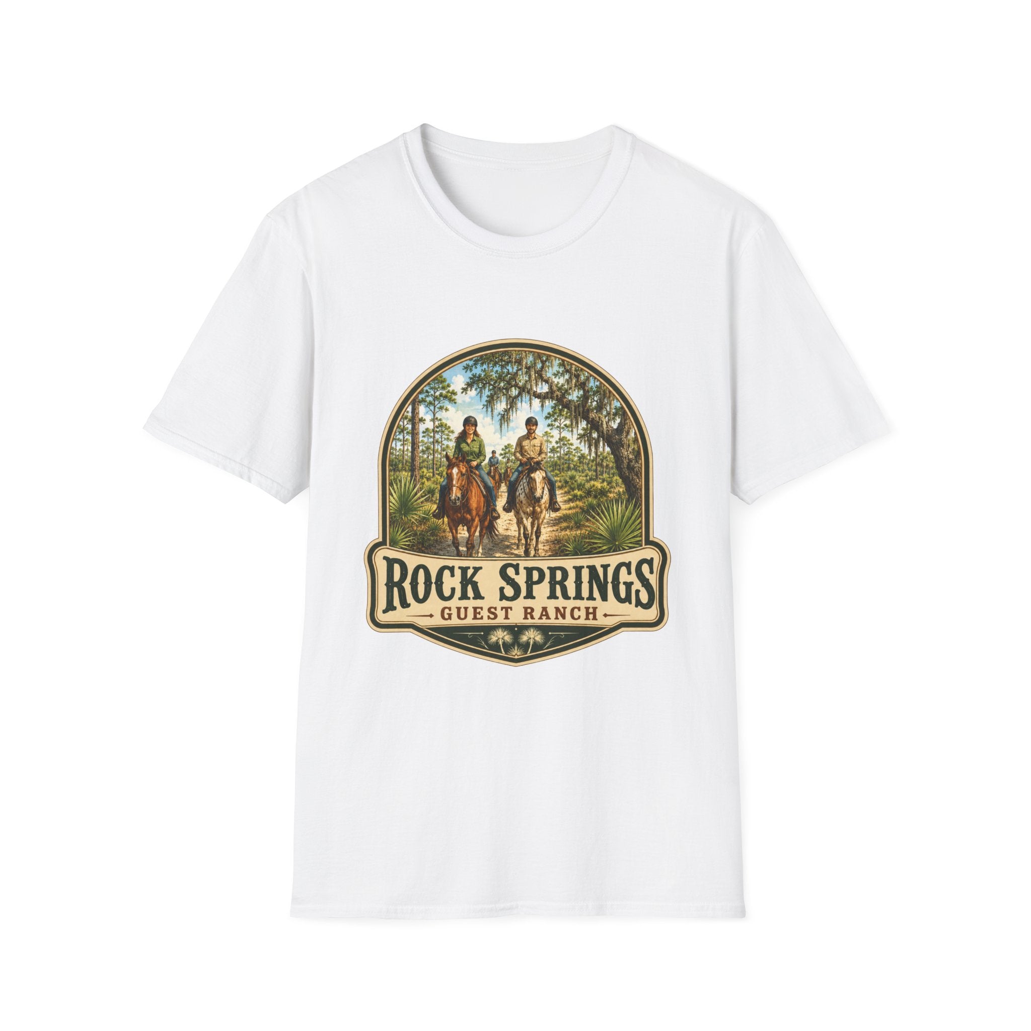 Rock Springs Guest Ranch — Retro Tee